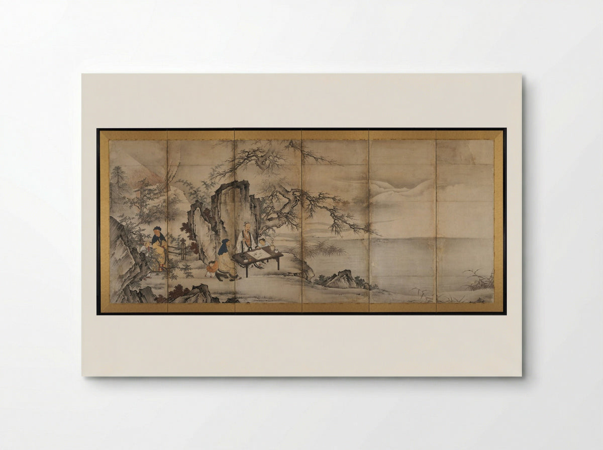 The Four Accomplishments - Kano Shōei - Poster