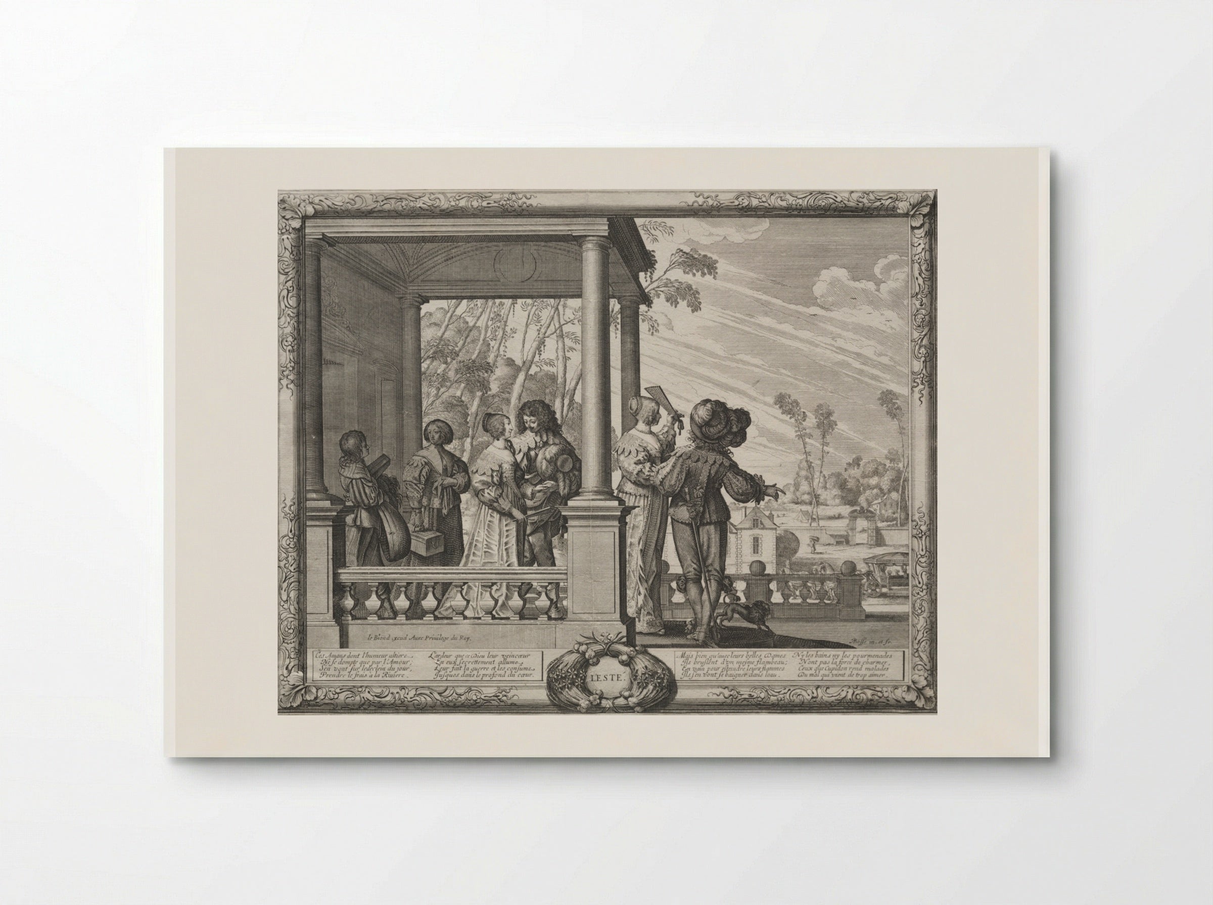 The Four Seasons: Summer - Abraham Bosse - Poster