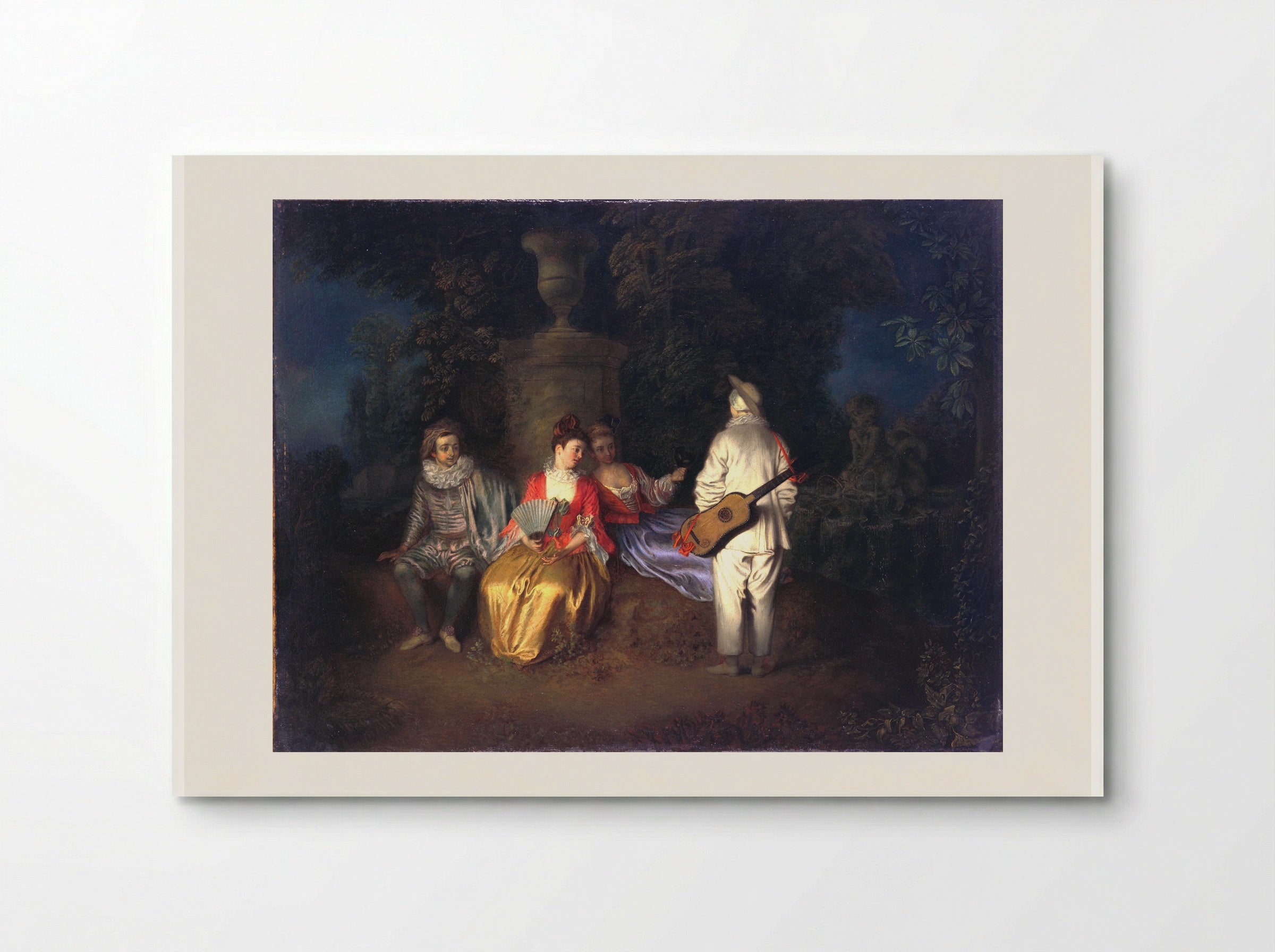 The Foursome - Antoine Watteau - Poster
