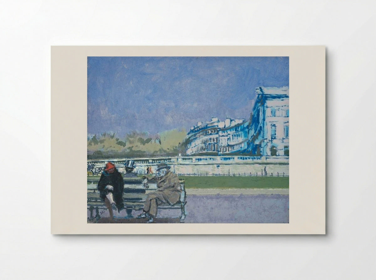 The Front at Hove (Turpe Senex Miles Turpe Senilis Amor) - Walter Sickert - Poster