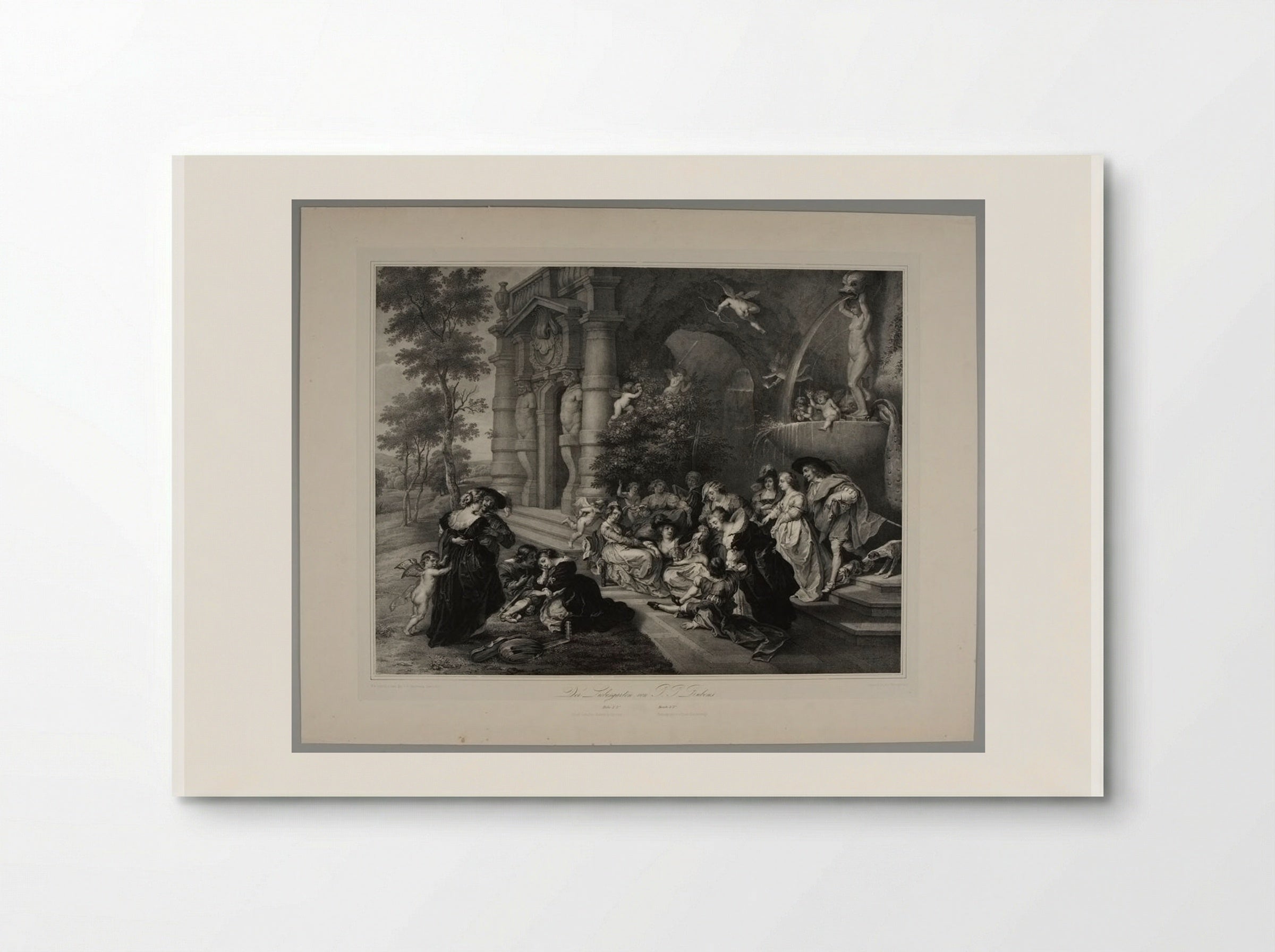 The Garden of Love - Franz Hanfstaengl - Poster