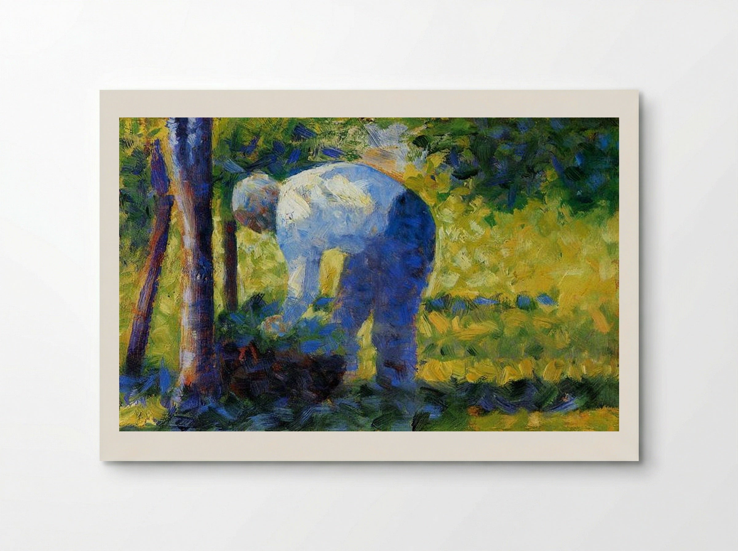 The Gardener - Georges Seurat - Poster