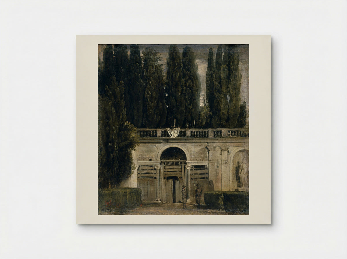 The Gardens of the Villa Medici in Rome - Diego Velázquez - Poster