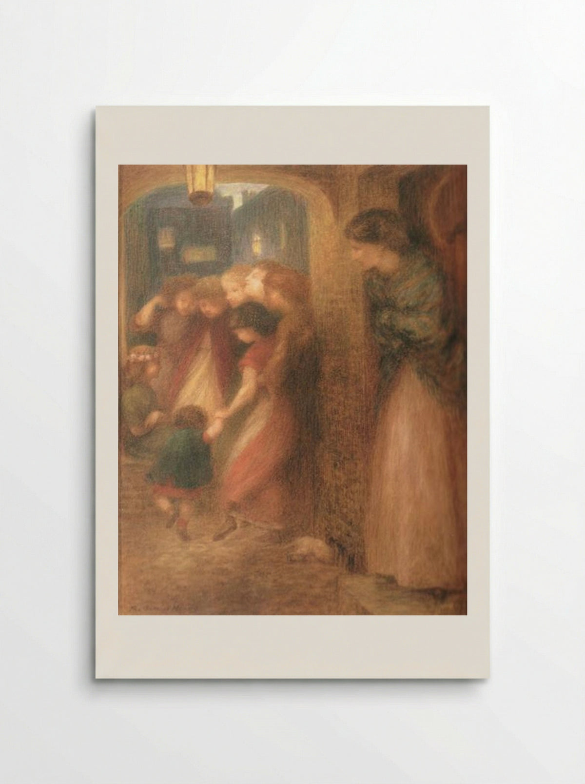 The Gate of Memory - Dante Gabriel Rossetti - Poster