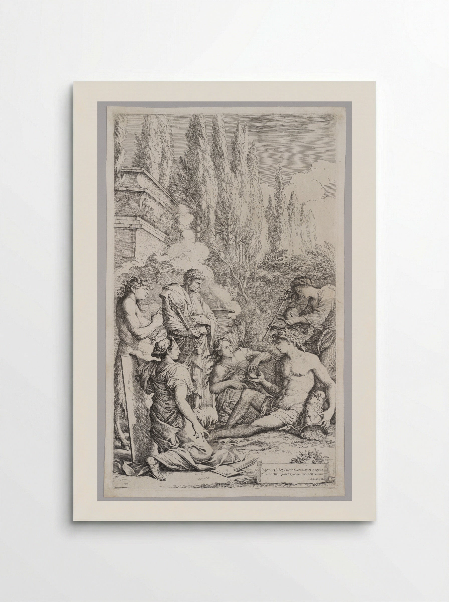 The Genius of Salvator Rosa - Salvator Rosa - Poster