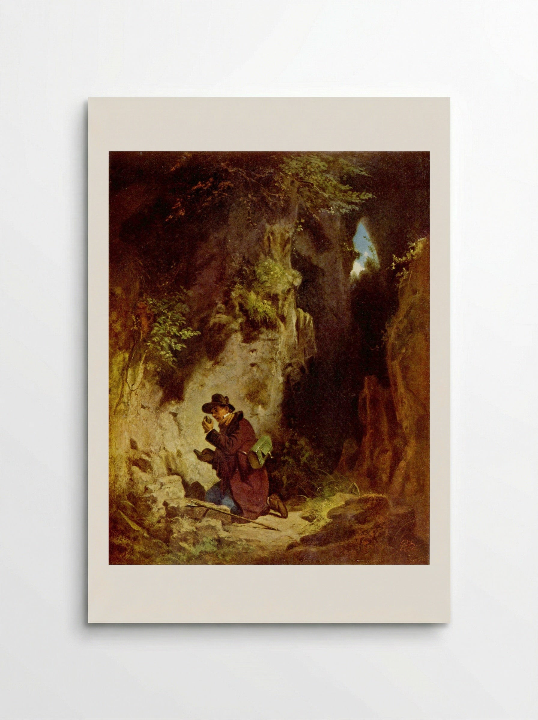 The Geologist - Carl Spitzweg - Poster