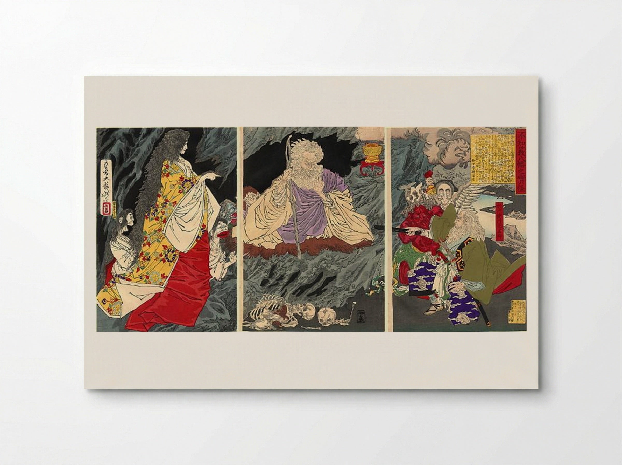 The Ghost Triptych - Tsukioka Yoshitoshi - Poster
