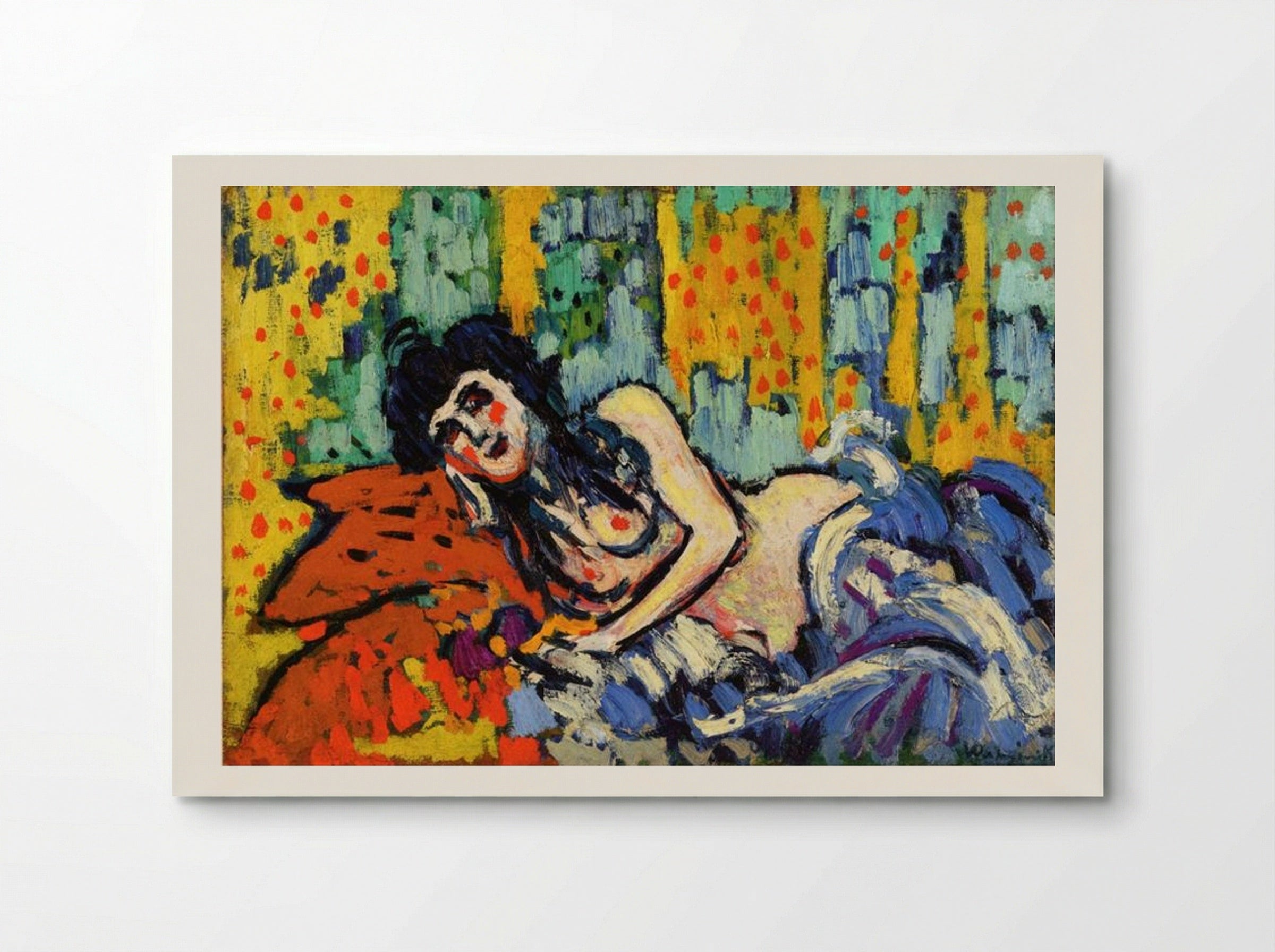 The Girl from Rat Mort - Maurice de Vlaminck - Poster
