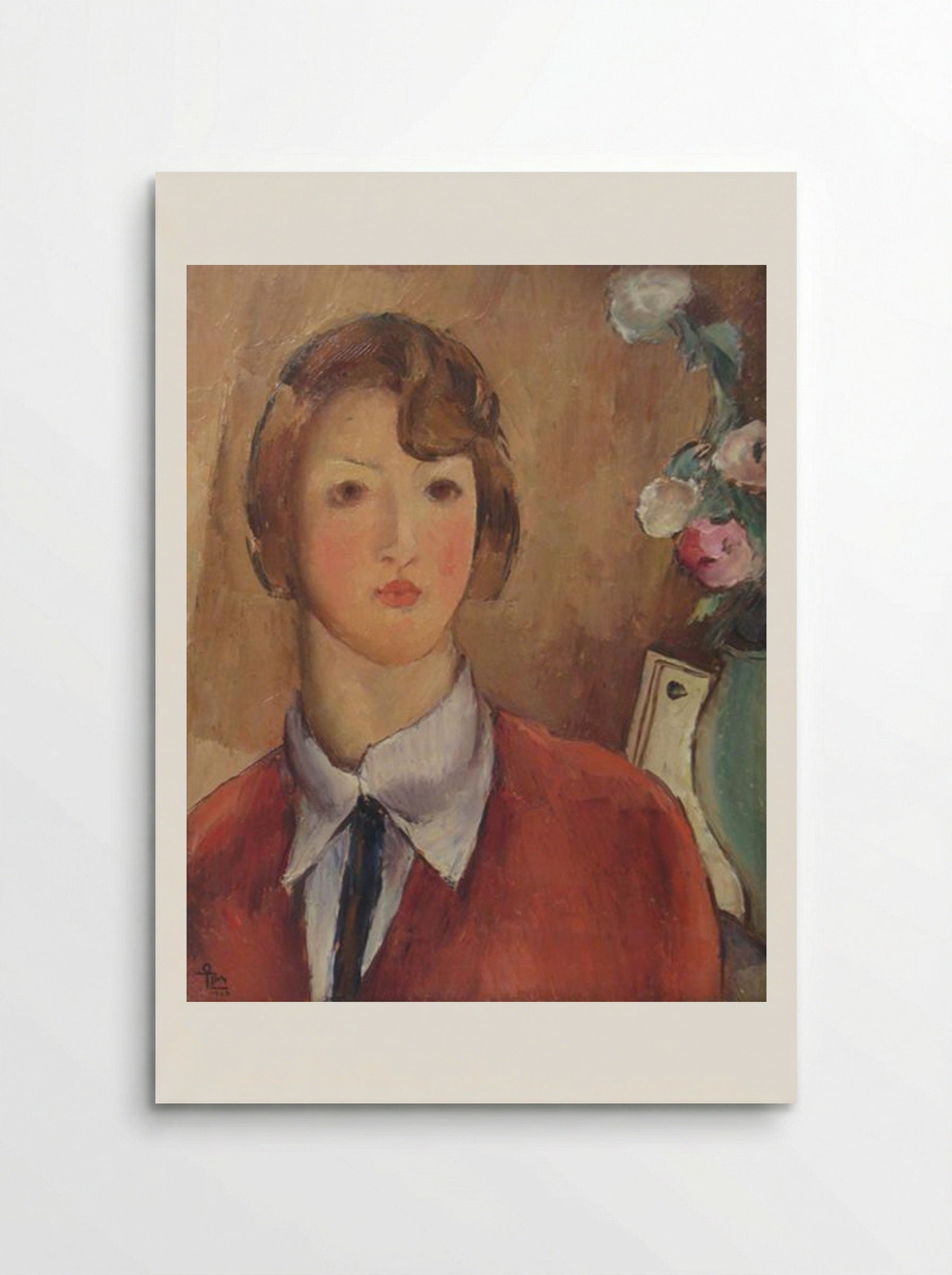 The Girl in Red - Ion Theodorescu-Sion - Poster