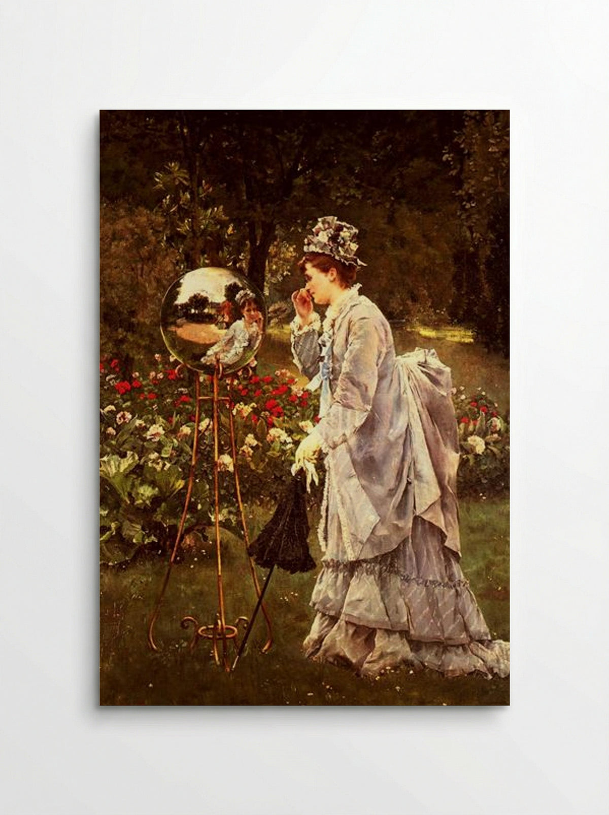 The Glass Sphere - Alfred Stevens - Poster
