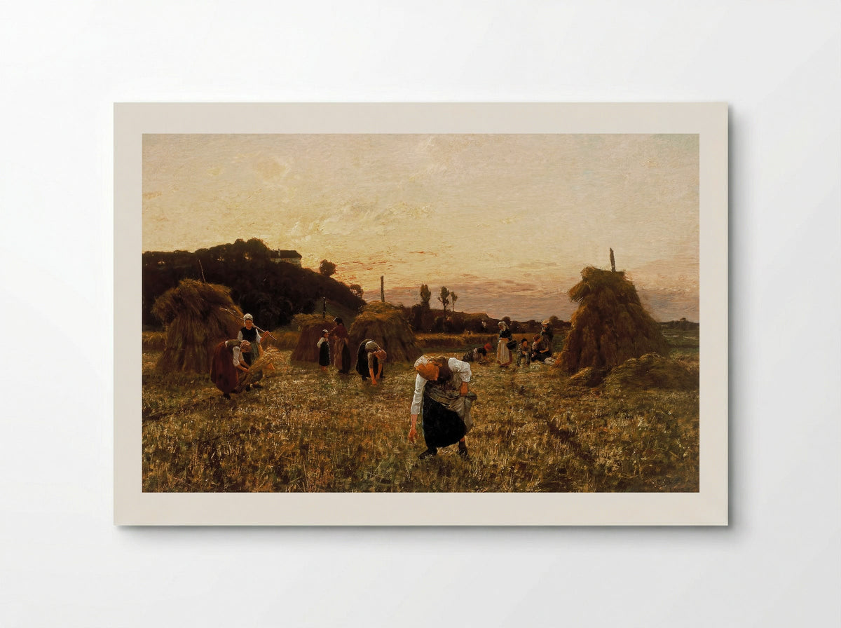 The Gleaners - Jules Breton - Poster