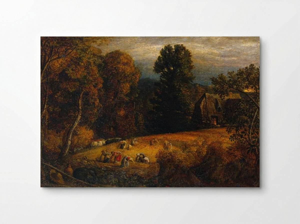 The Gleaning Field - Samuel Palmer - Poster