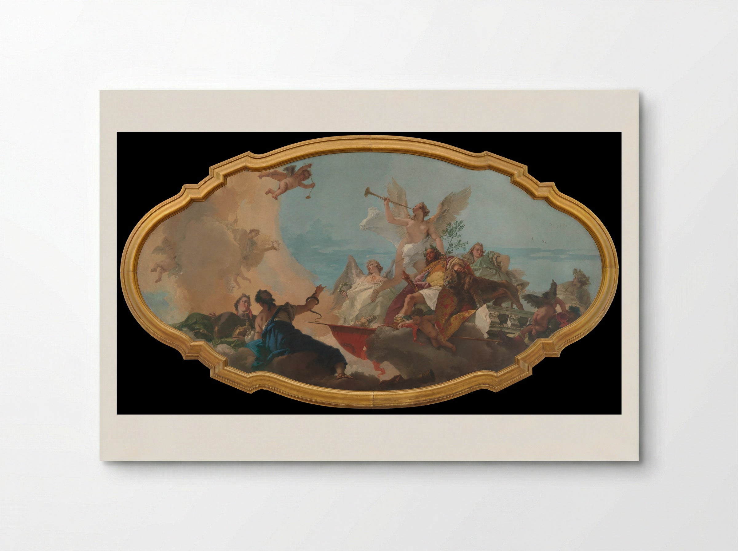 The Glorification of the Barbaro Family - Giovanni Battista Tiepolo - Poster