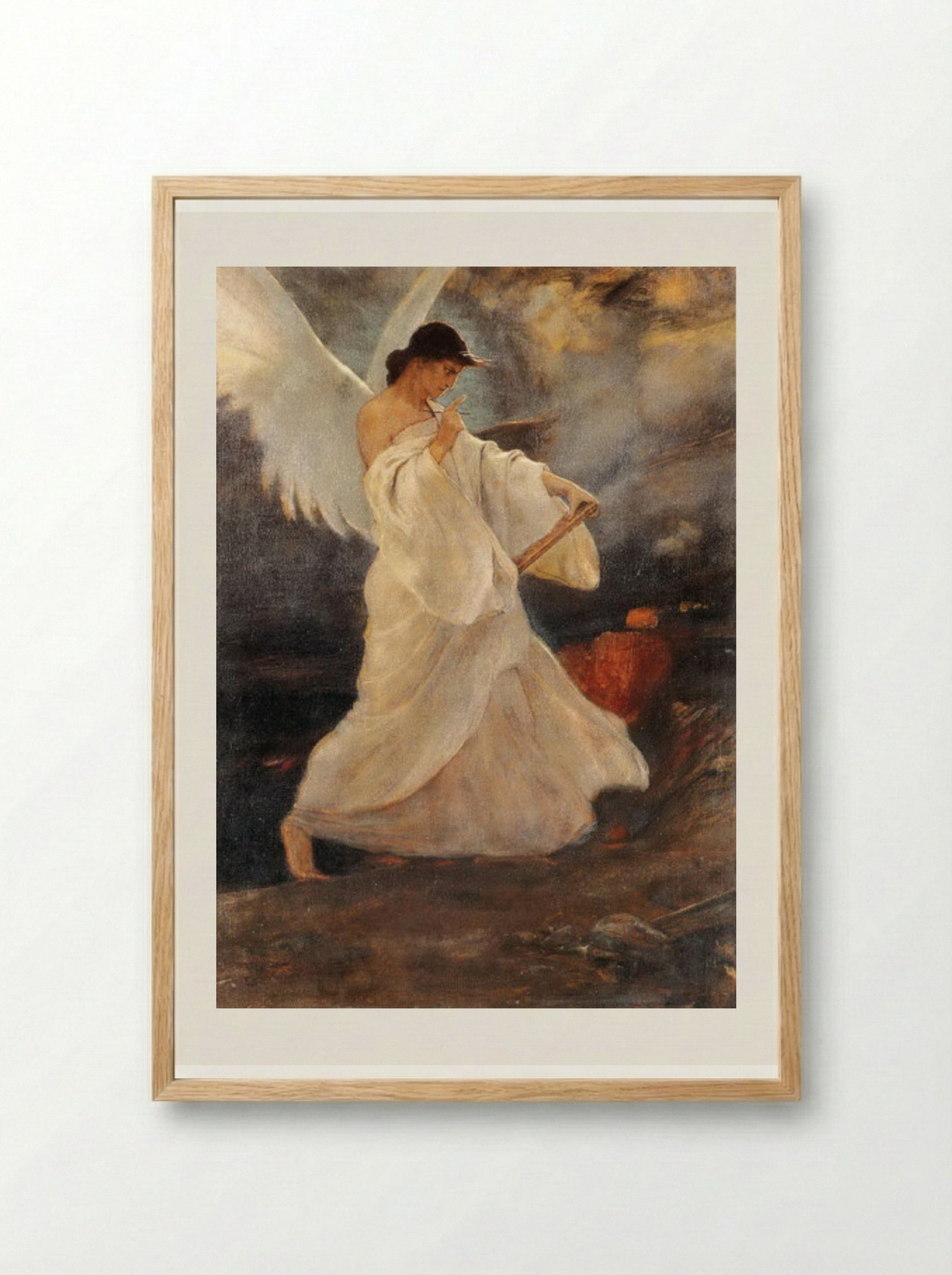The Glory of Psara - Nikolaos Gyzis - Framed Print Wood