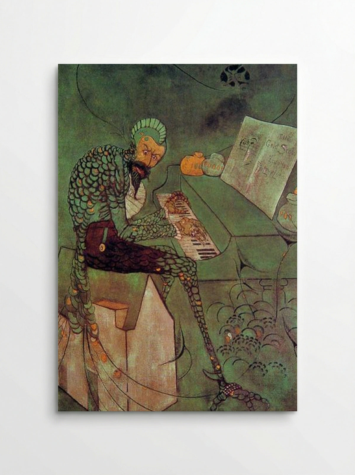 The Gold Scab: Eruption in Frilthy Lucre - James McNeill Whistler - Poster