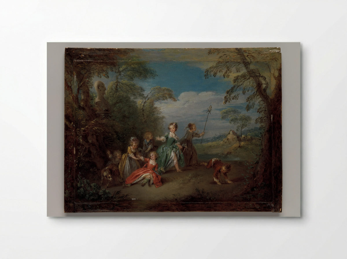 The Golden Age - Jean-Baptiste Joseph Pater - Poster