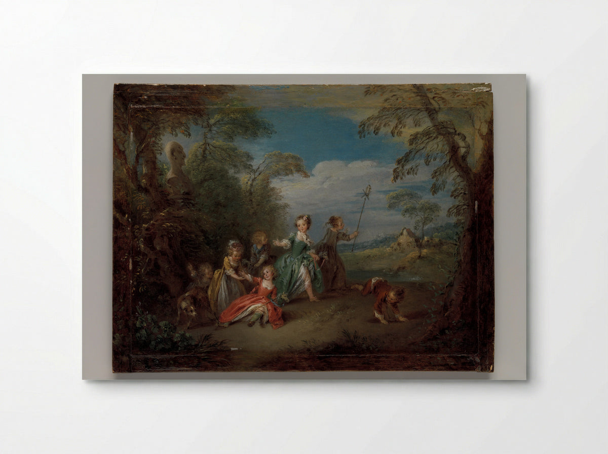 The Golden Age - Jean-Baptiste Joseph Pater - Poster