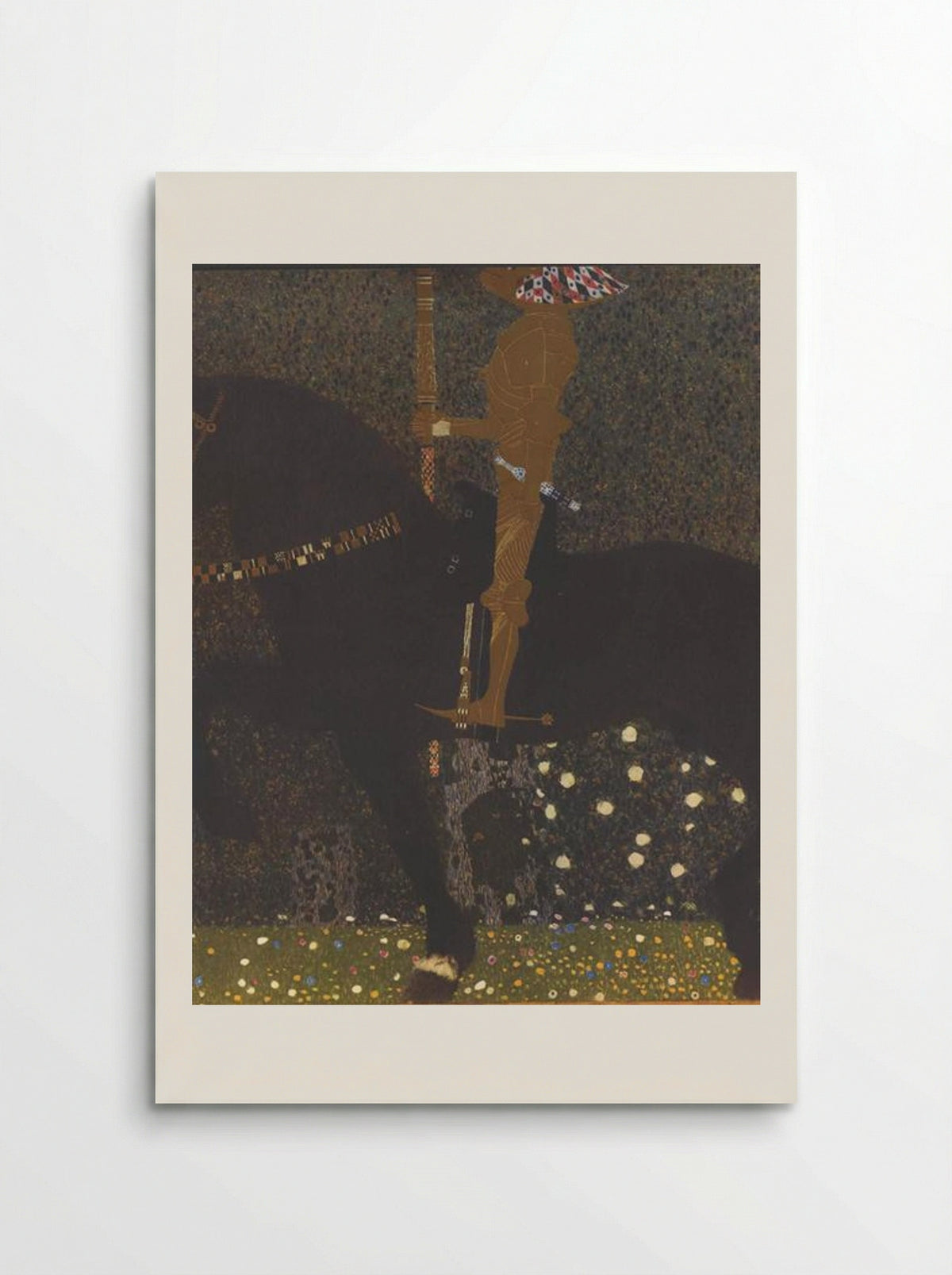 The Golden Knight - Gustav Klimt - Poster