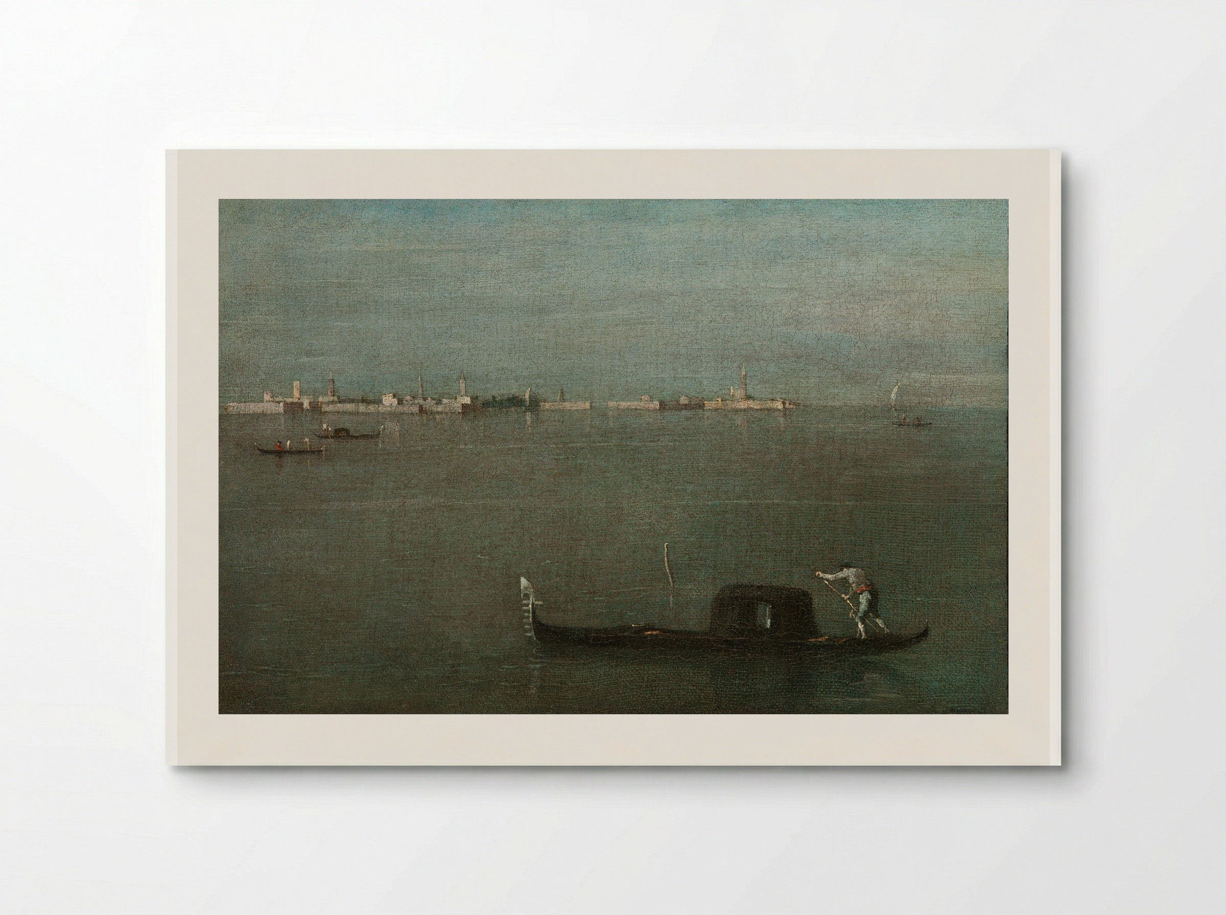 The Gondola on the Lagoon - Francesco Guardi - Poster