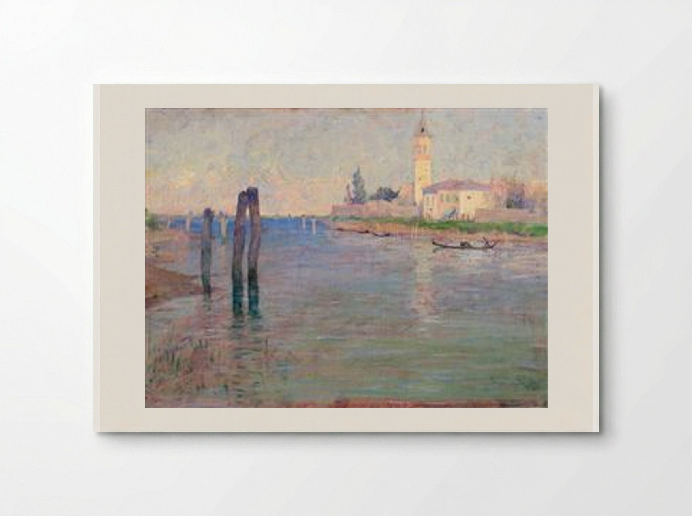 The Gondolier, Venice - Guy Rose - Poster