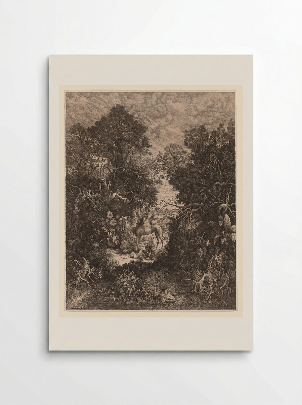 The Good Samaritan - Rodolphe Bresdin - Poster