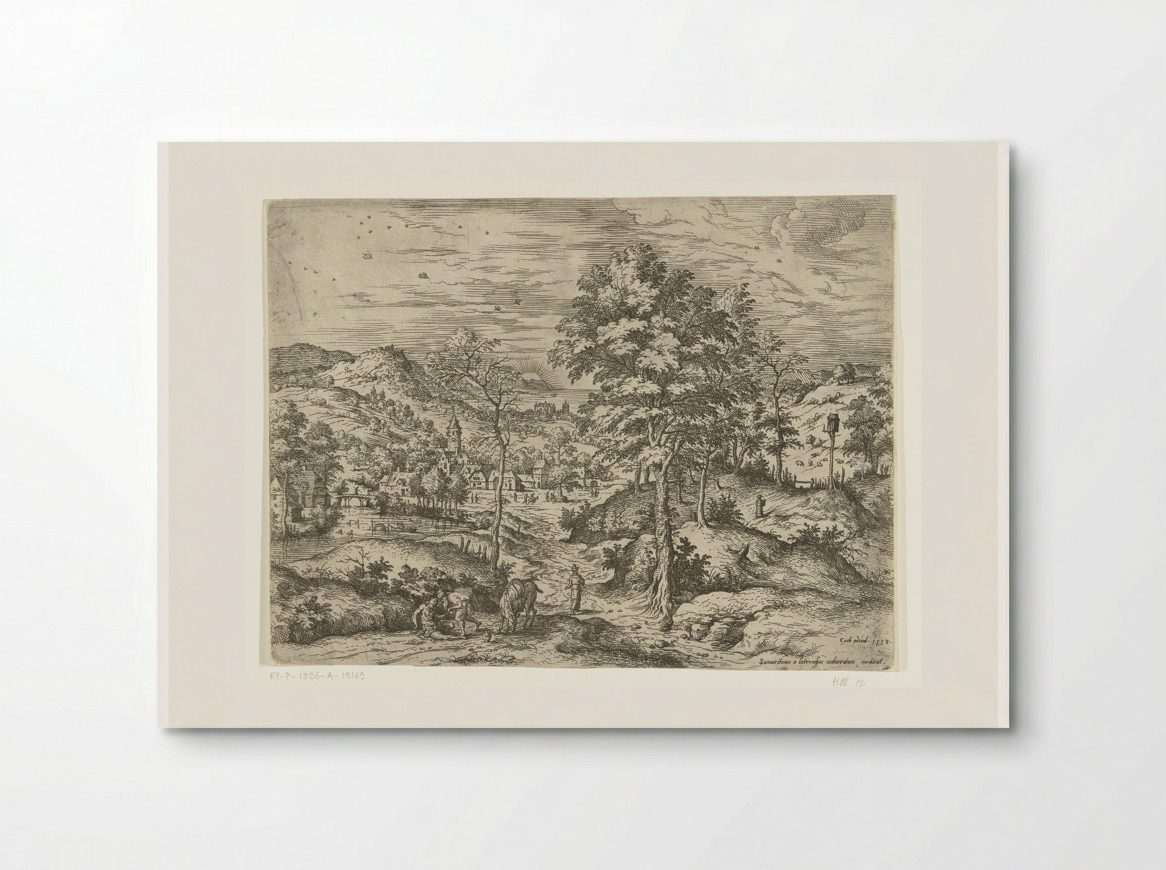 The Good Samaritan - Hieronymus Cock - Poster
