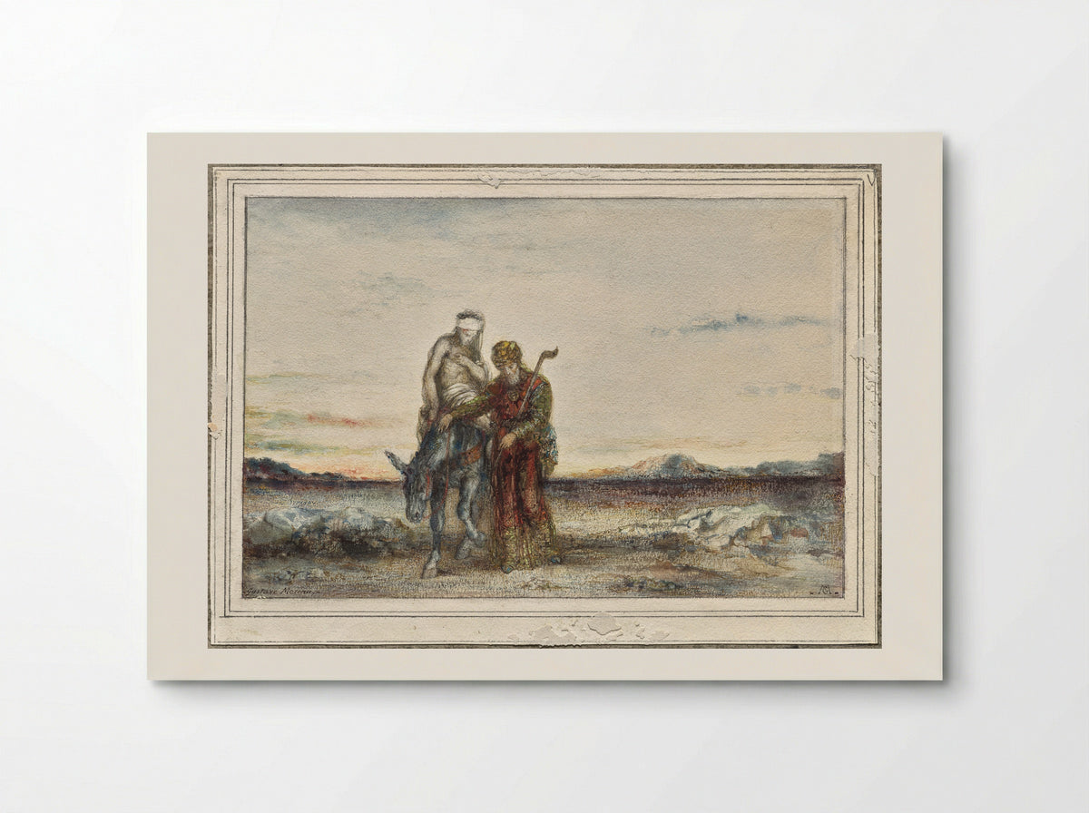 The Good Samaritan - Gustave Moreau - Poster
