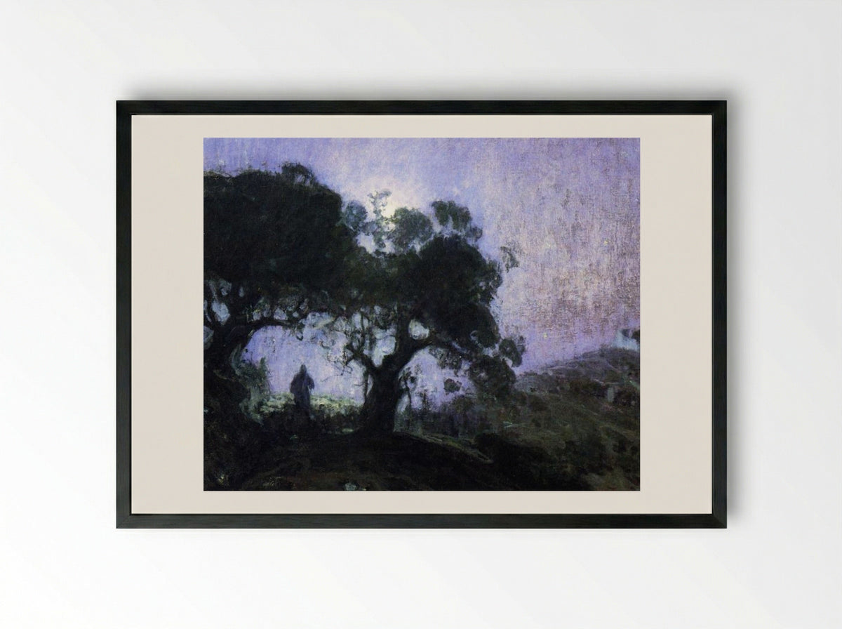 The Good Shepherd - Henry Ossawa Tanner - Framed Print Black