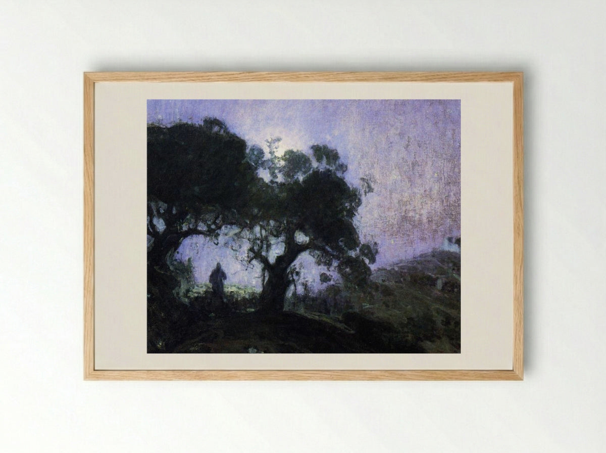 The Good Shepherd - Henry Ossawa Tanner - Framed Print Wood