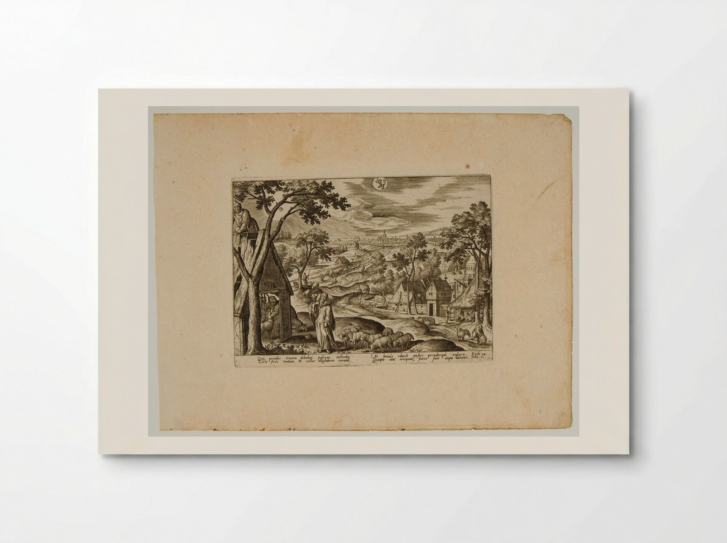 The Good Shepherd - Adriaen Collaert - Poster