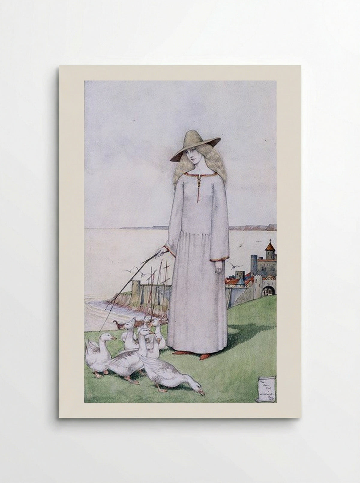 The Goose Girl - Winifred Knights - Poster