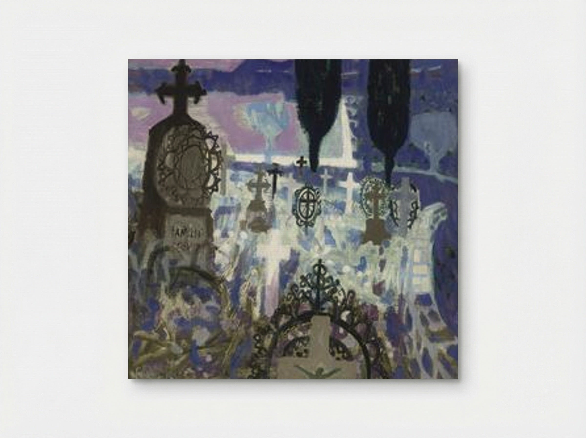 The Graveyard - Mary Fedden - Poster