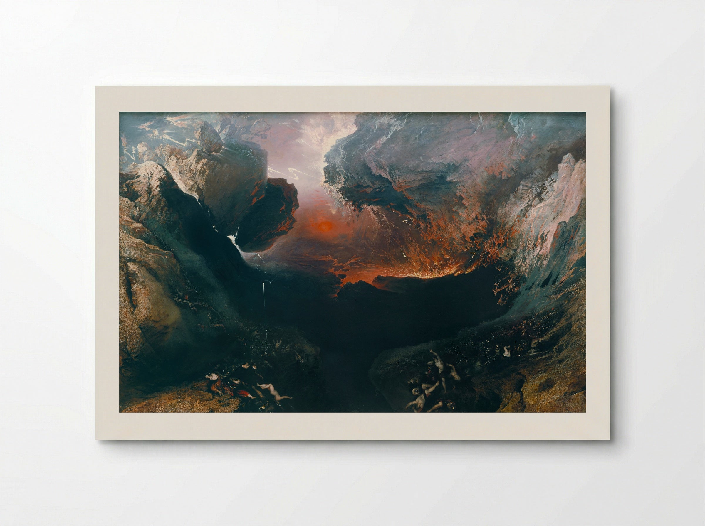 The Great Day of His Wrath - John Martin - Poster