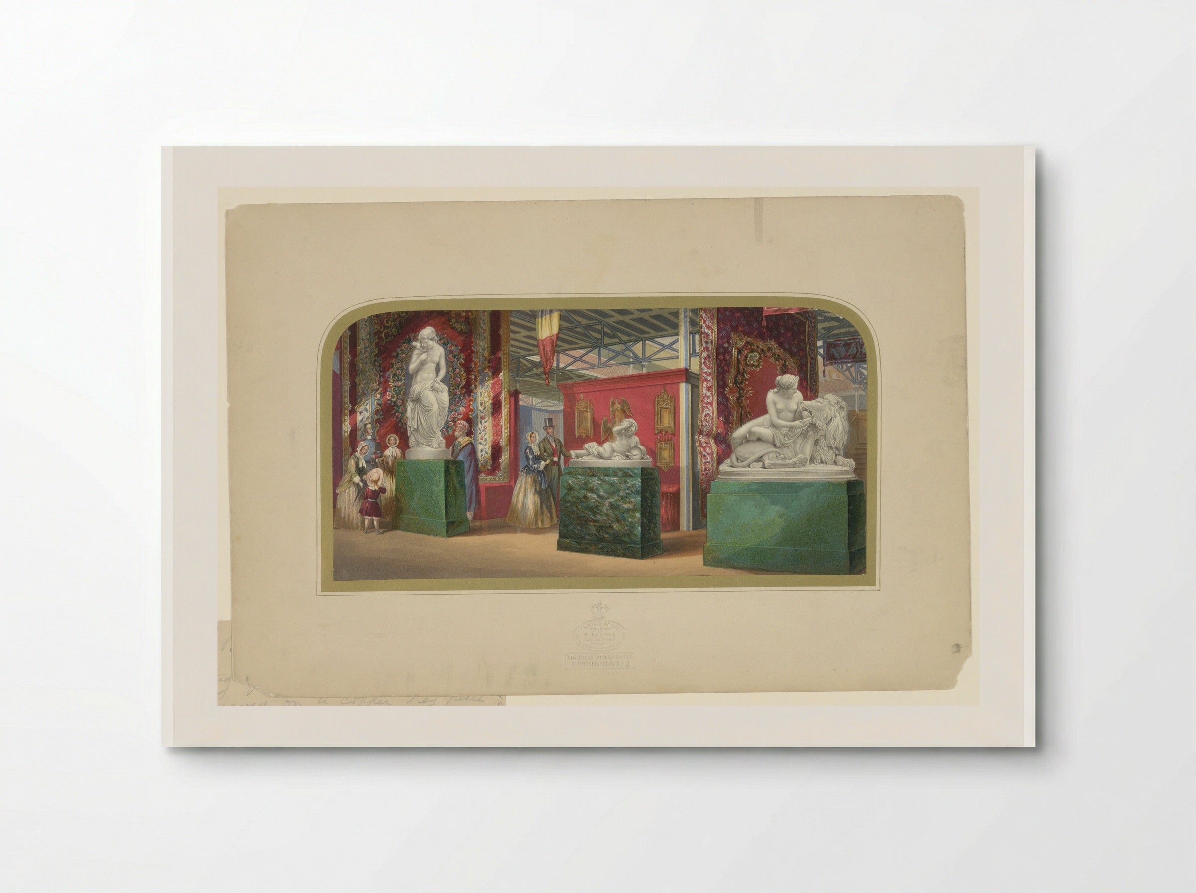 The Great Exhibition (Interior) - George Baxter - Poster