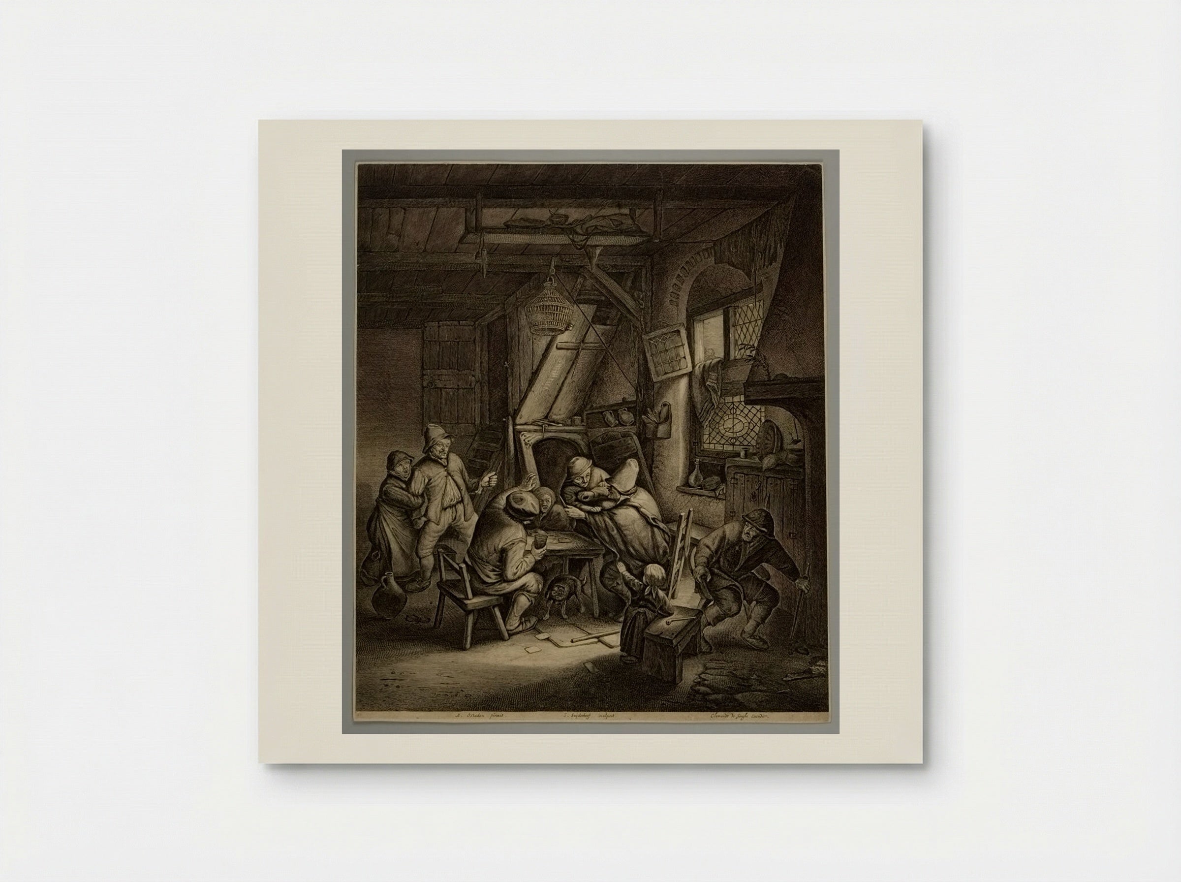 The Great Knife-Fight - Jonas Suyderhoef - Poster