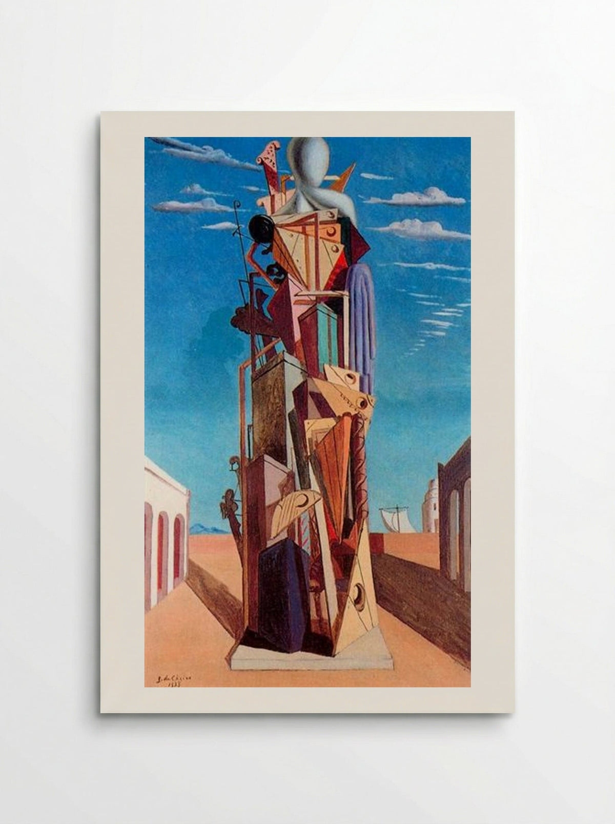 The Great Machine - Giorgio de Chirico - Poster