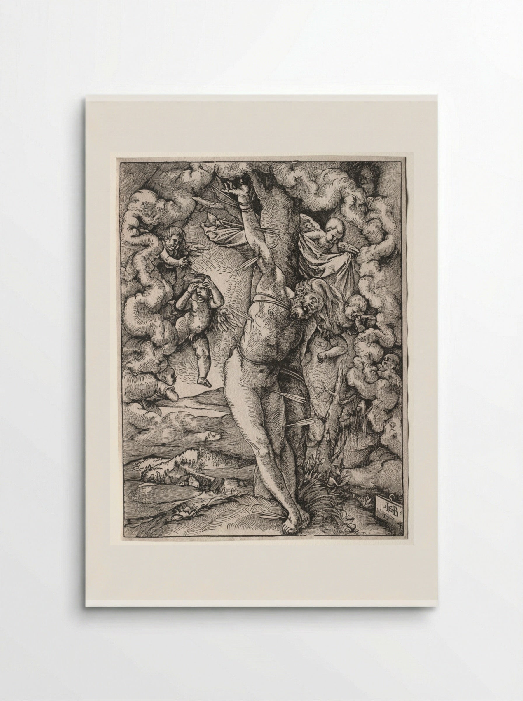The Great St. Sebastian - Hans Baldung - Poster