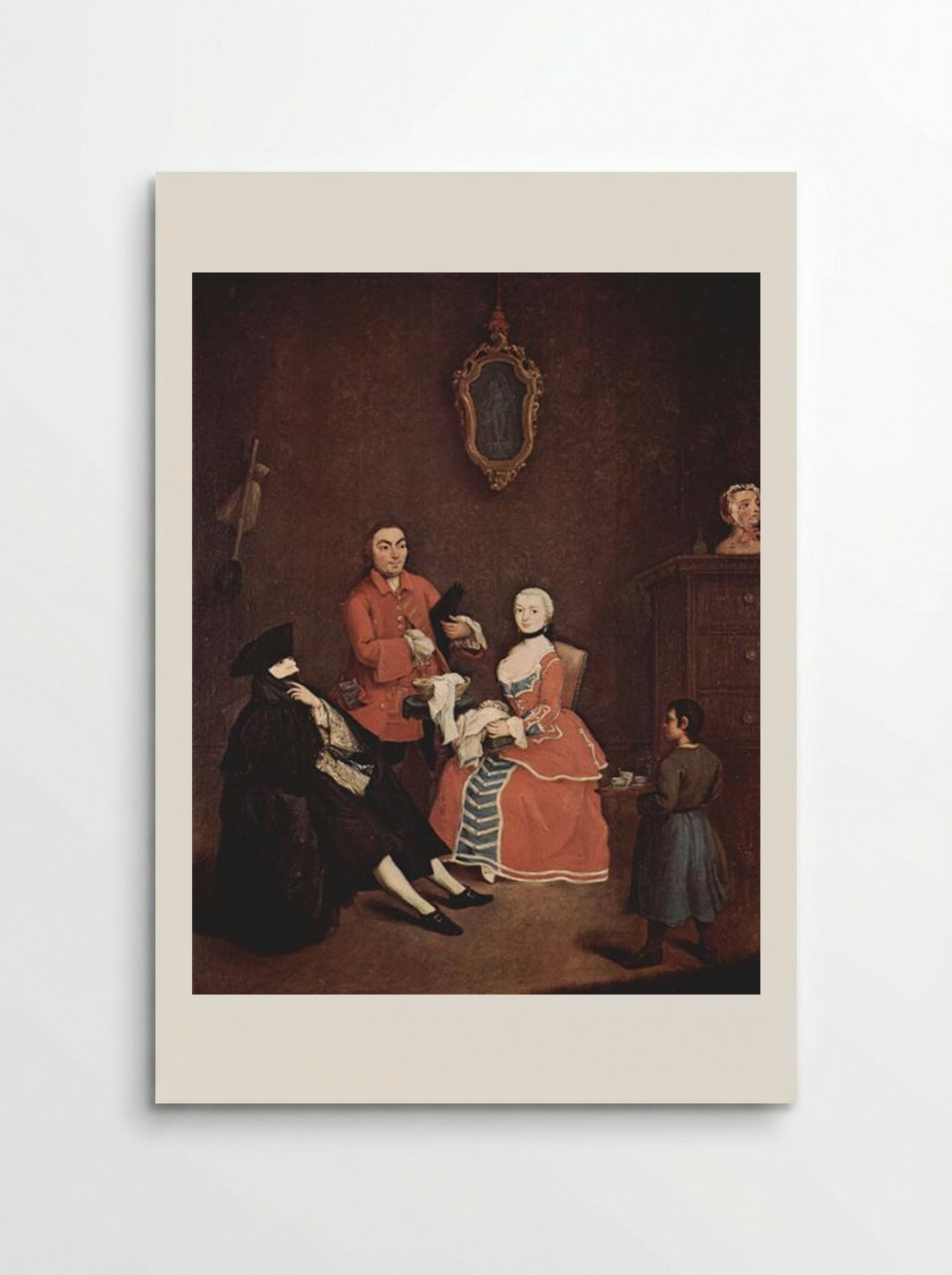 The Hairdresser - Pietro Longhi - Poster