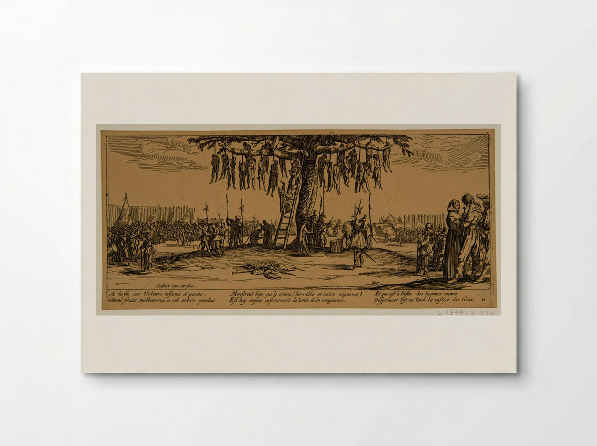 The Hanging - Jacques Callot - Poster