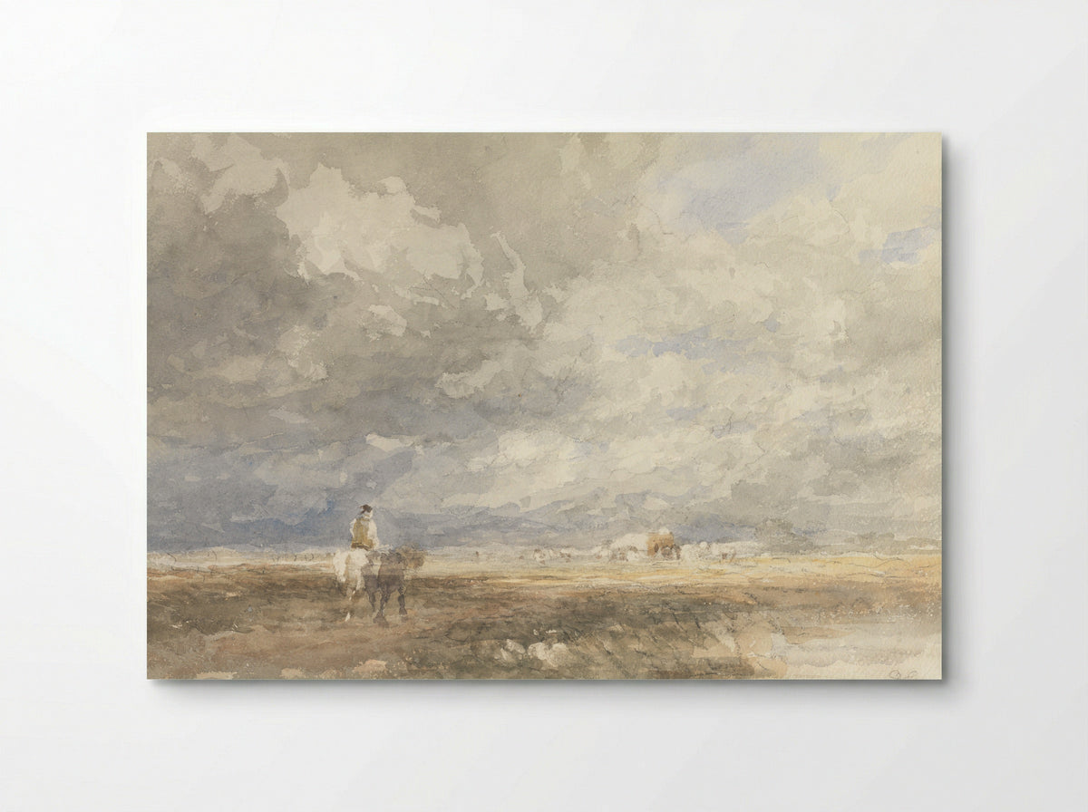 The Hayfield - David Cox - Poster