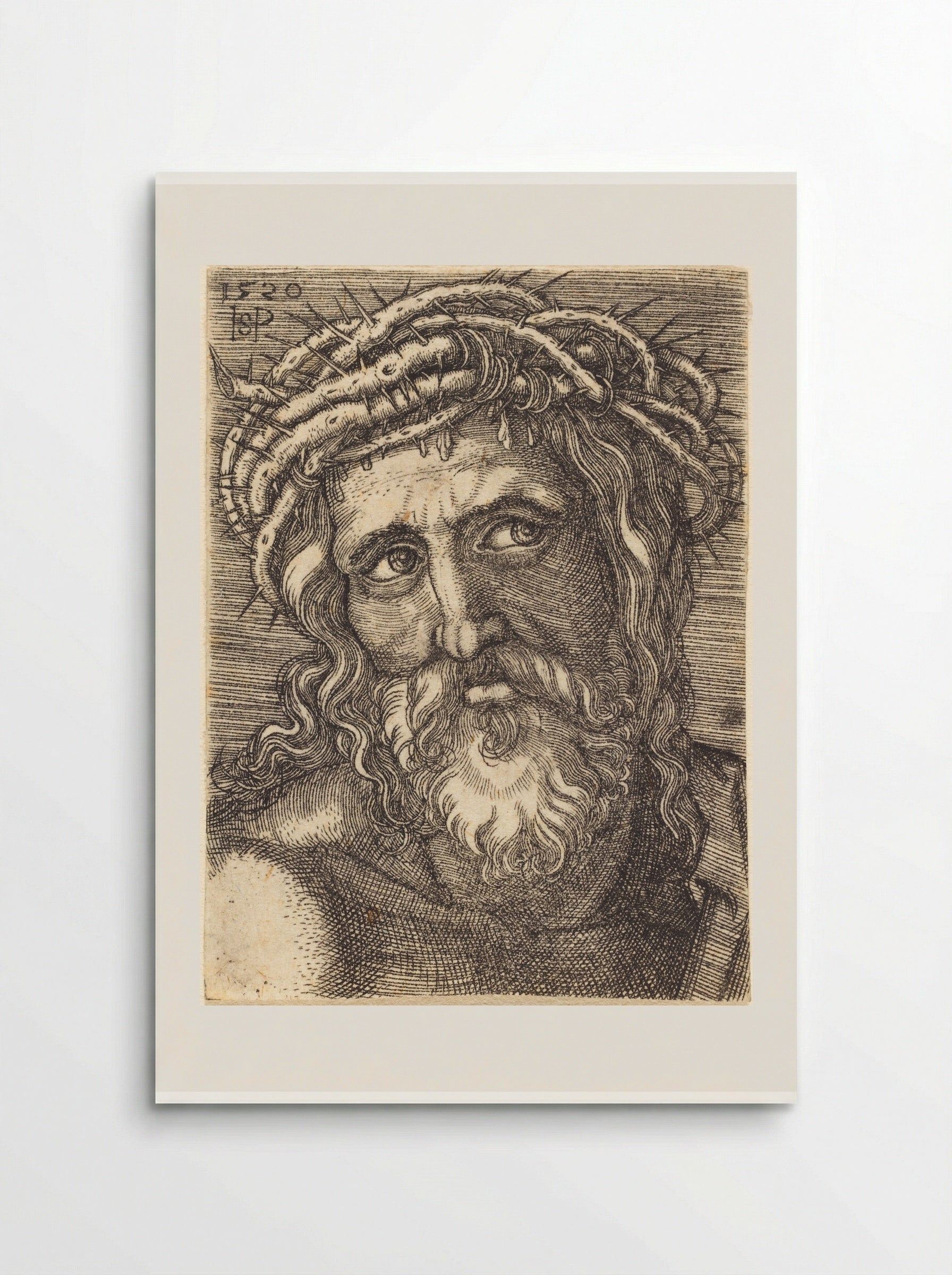 The Head of Christ - Sebald Beham - Poster
