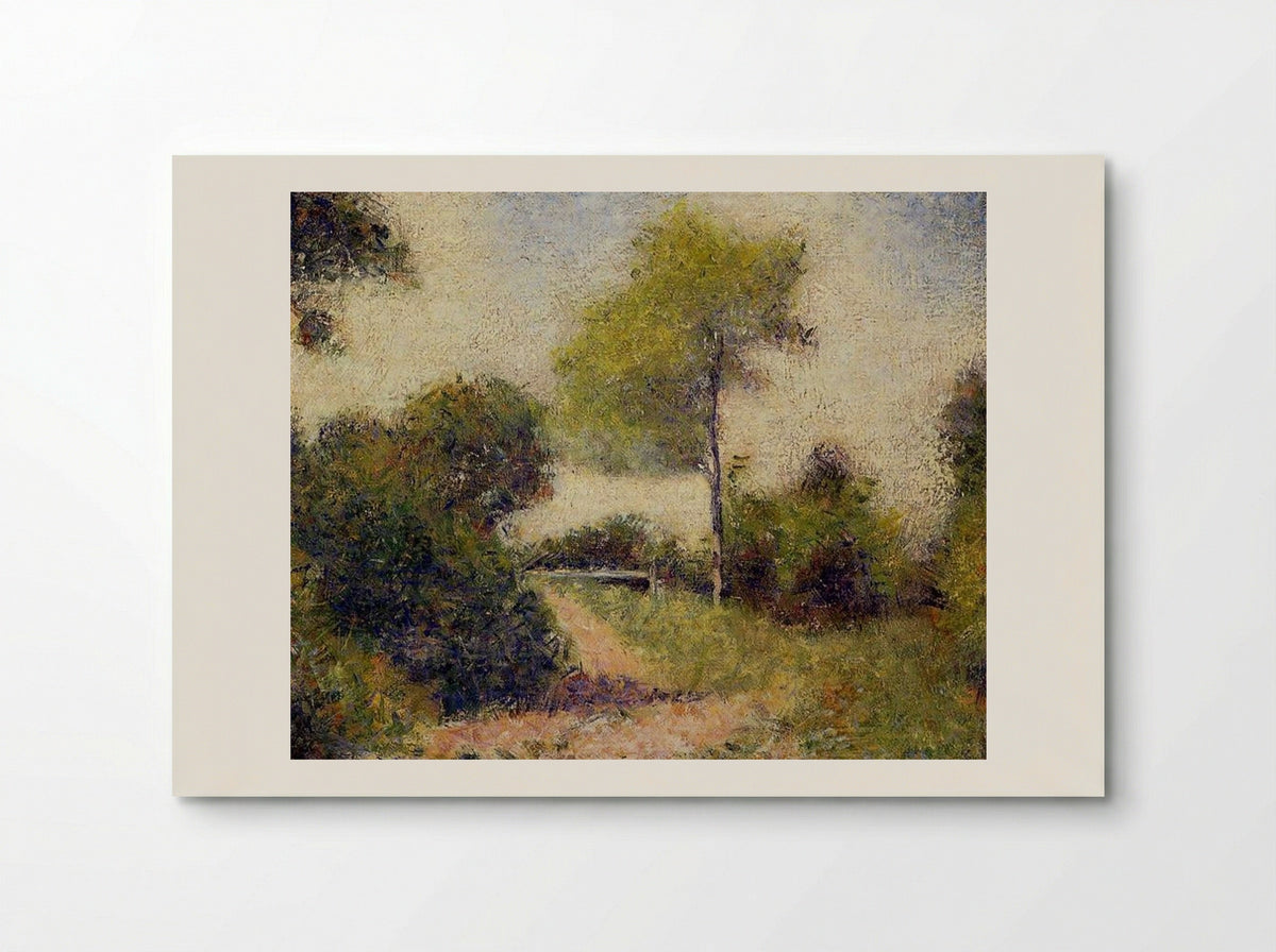 The Hedge - Georges Seurat - Poster
