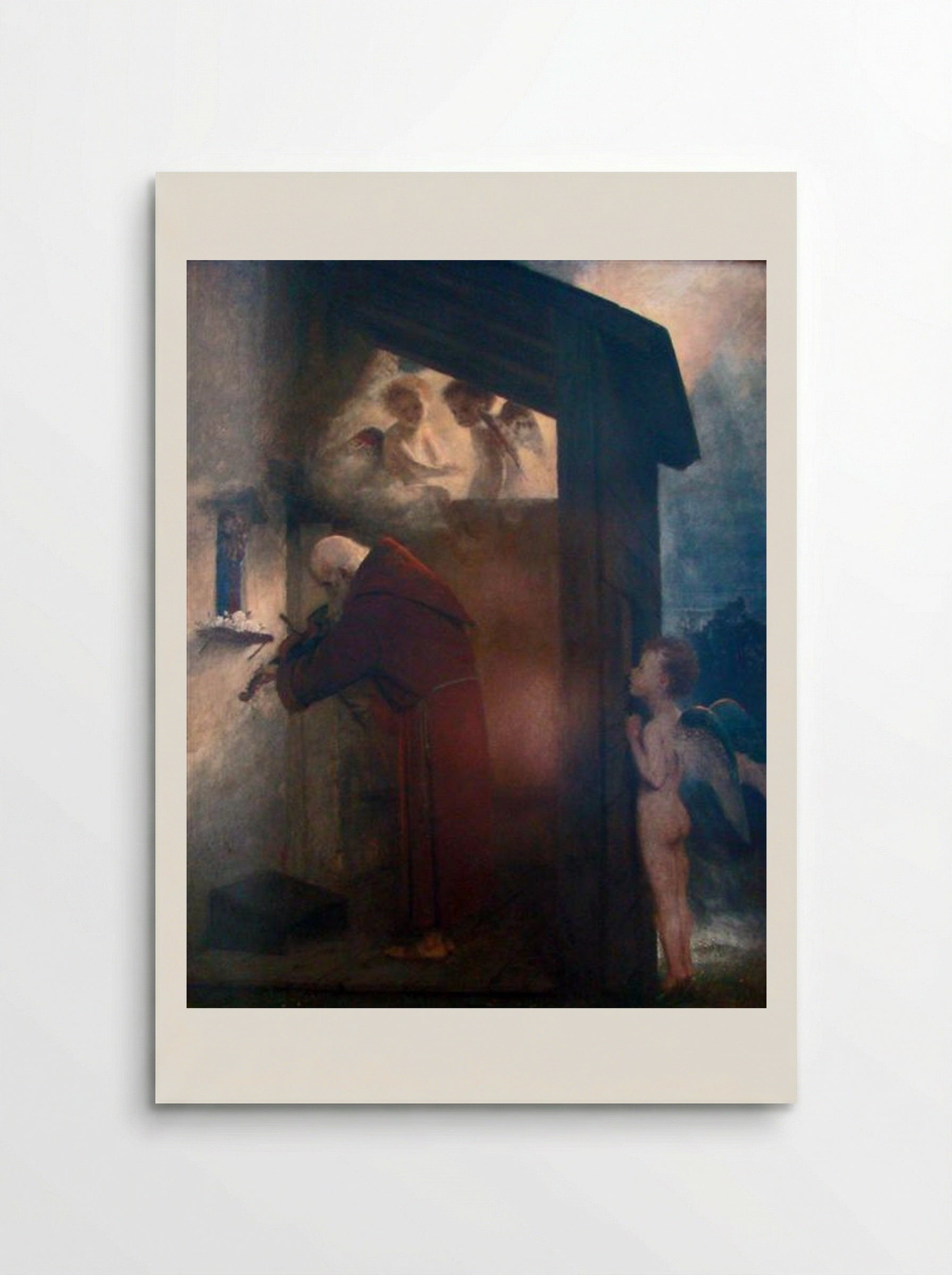 The Hermit - Arnold Böcklin - Poster