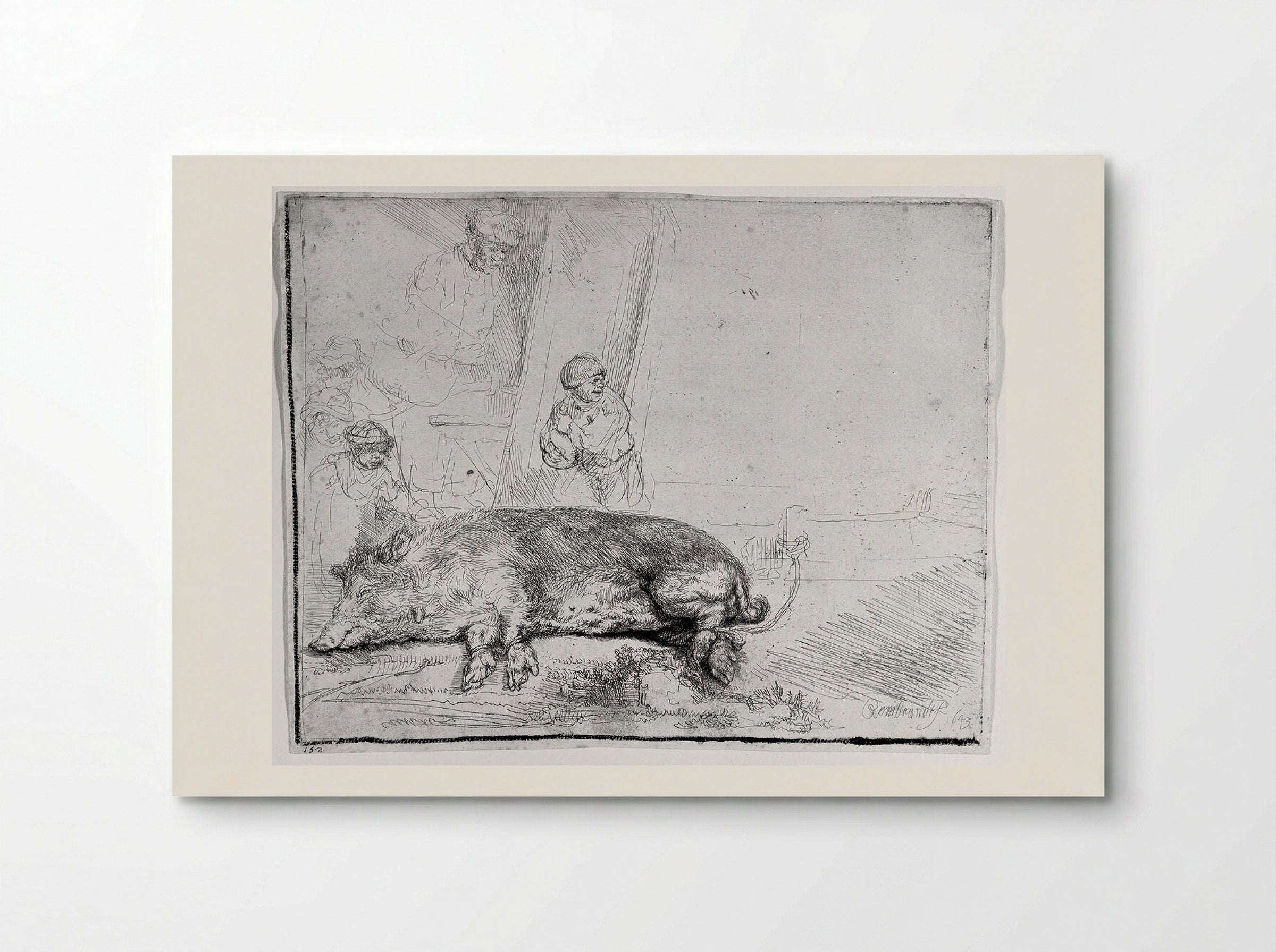 The Hog - Rembrandt Harmensz. van Rijn - Poster