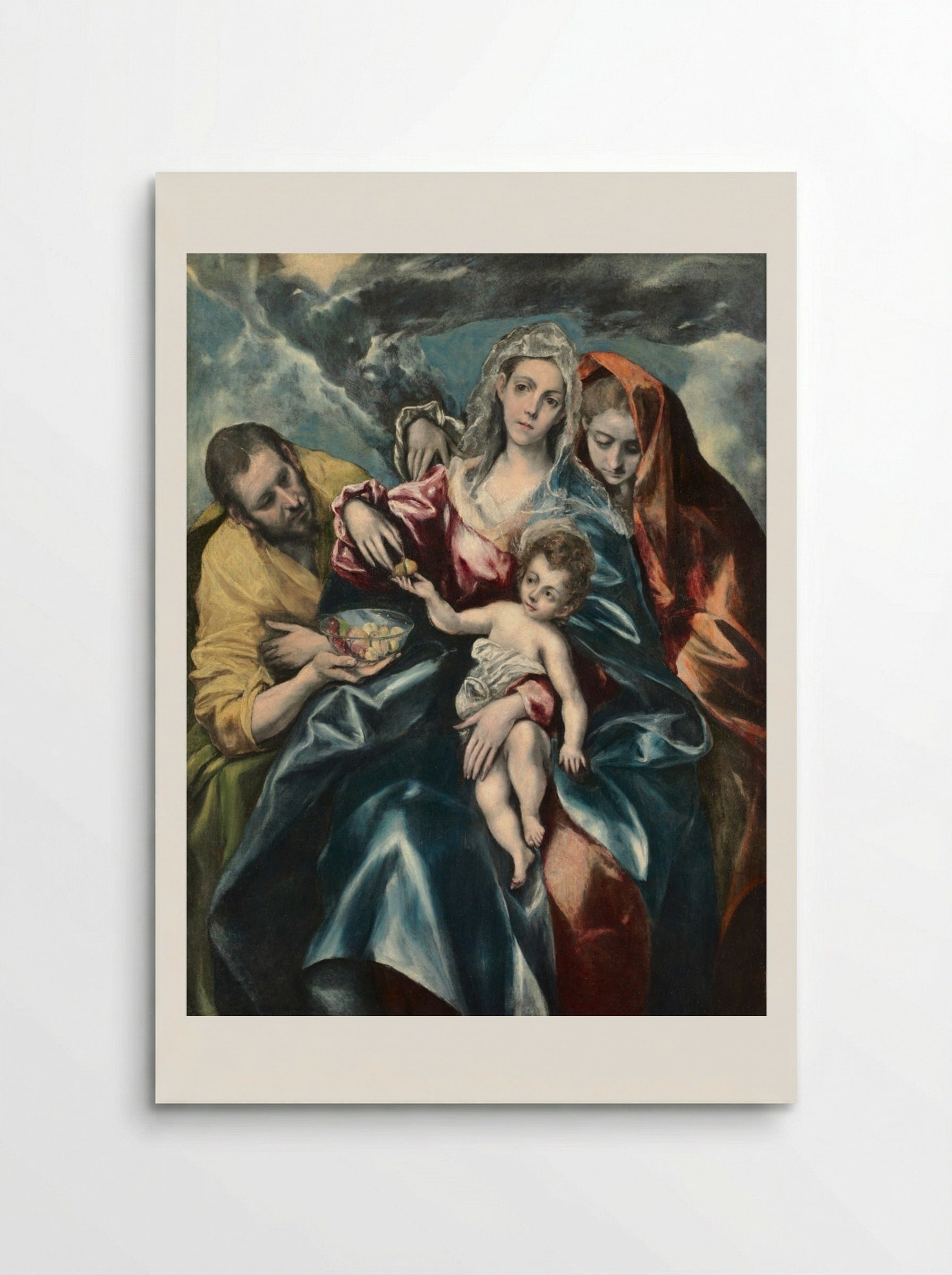 The Holy Family with Mary Magdalen - El Greco - Poster