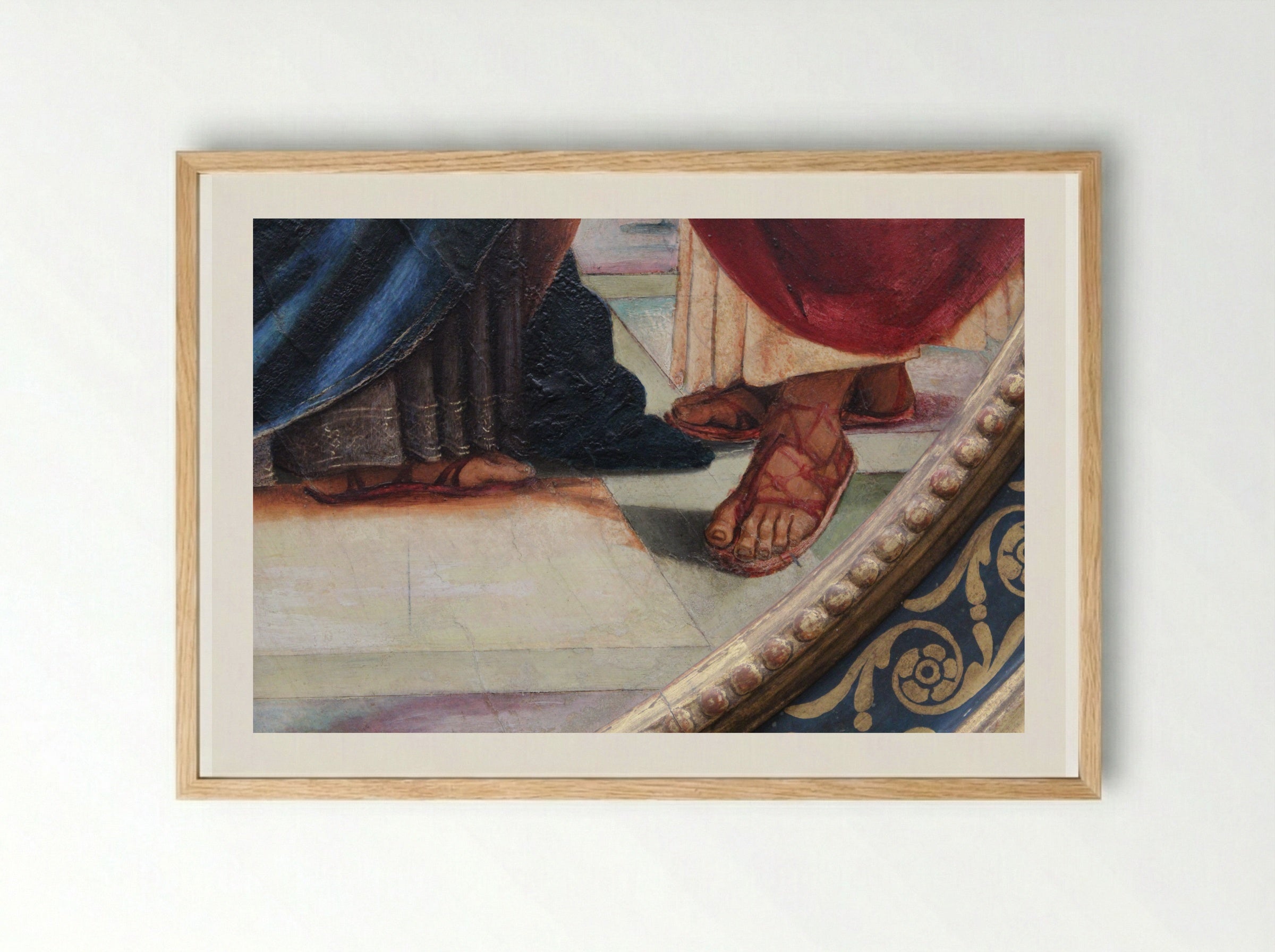 The Holy Family - Luca Signorelli - Framed Print Wood