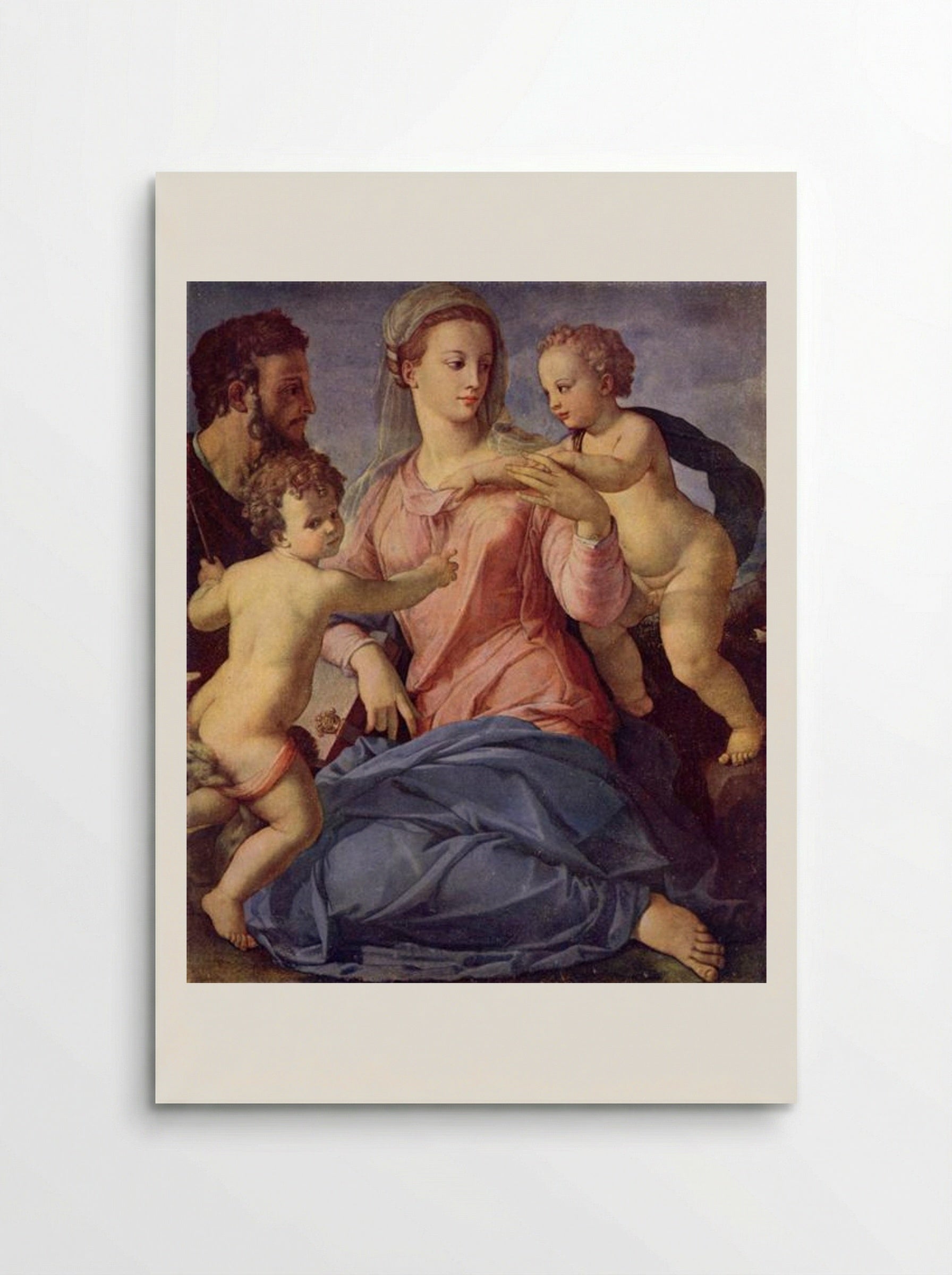 The Holy Family - Agnolo Bronzino - Poster