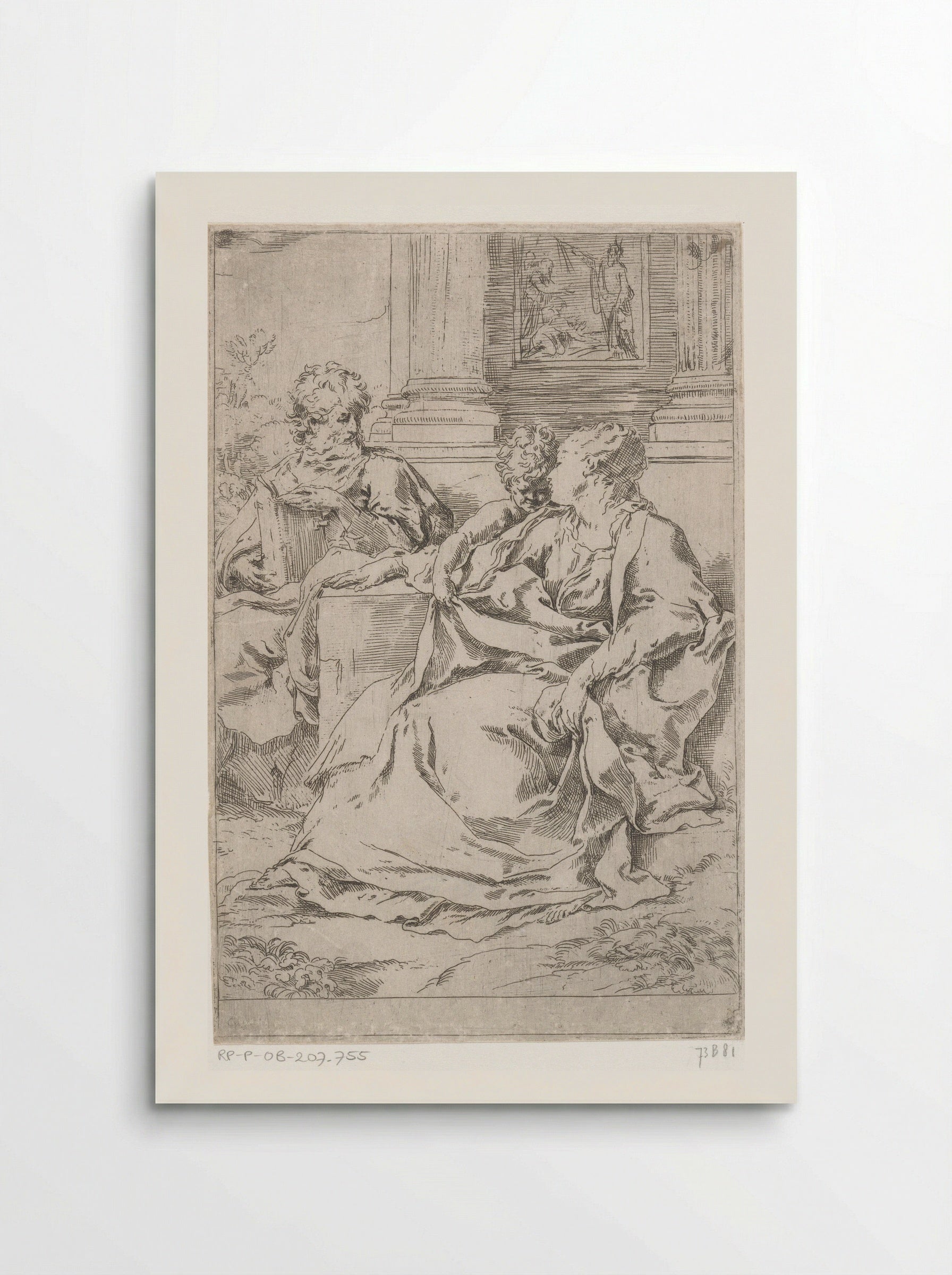 The Holy Family - Guido Reni - Poster
