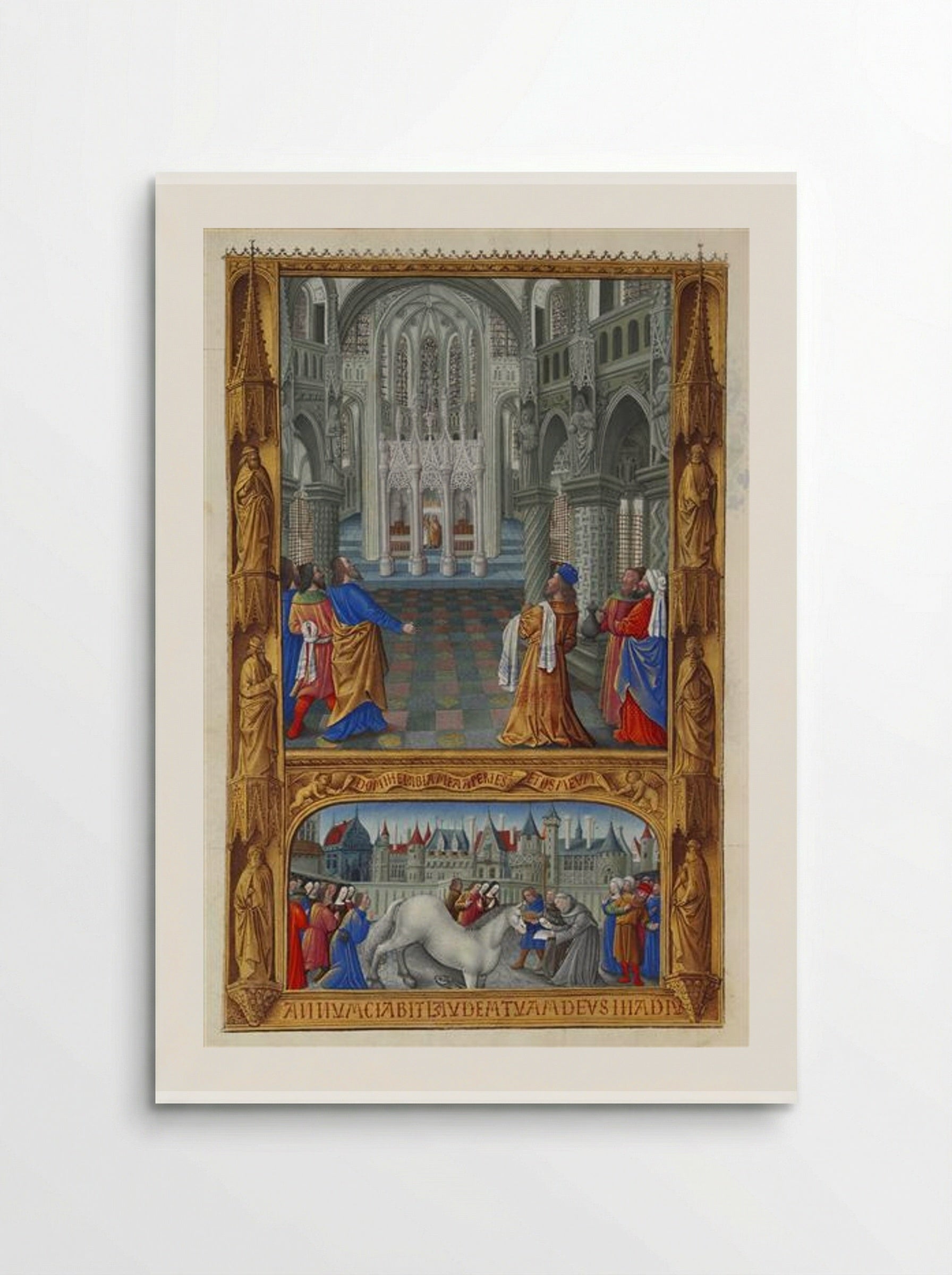 The Holy Sacrament - Limbourg brothers - Poster