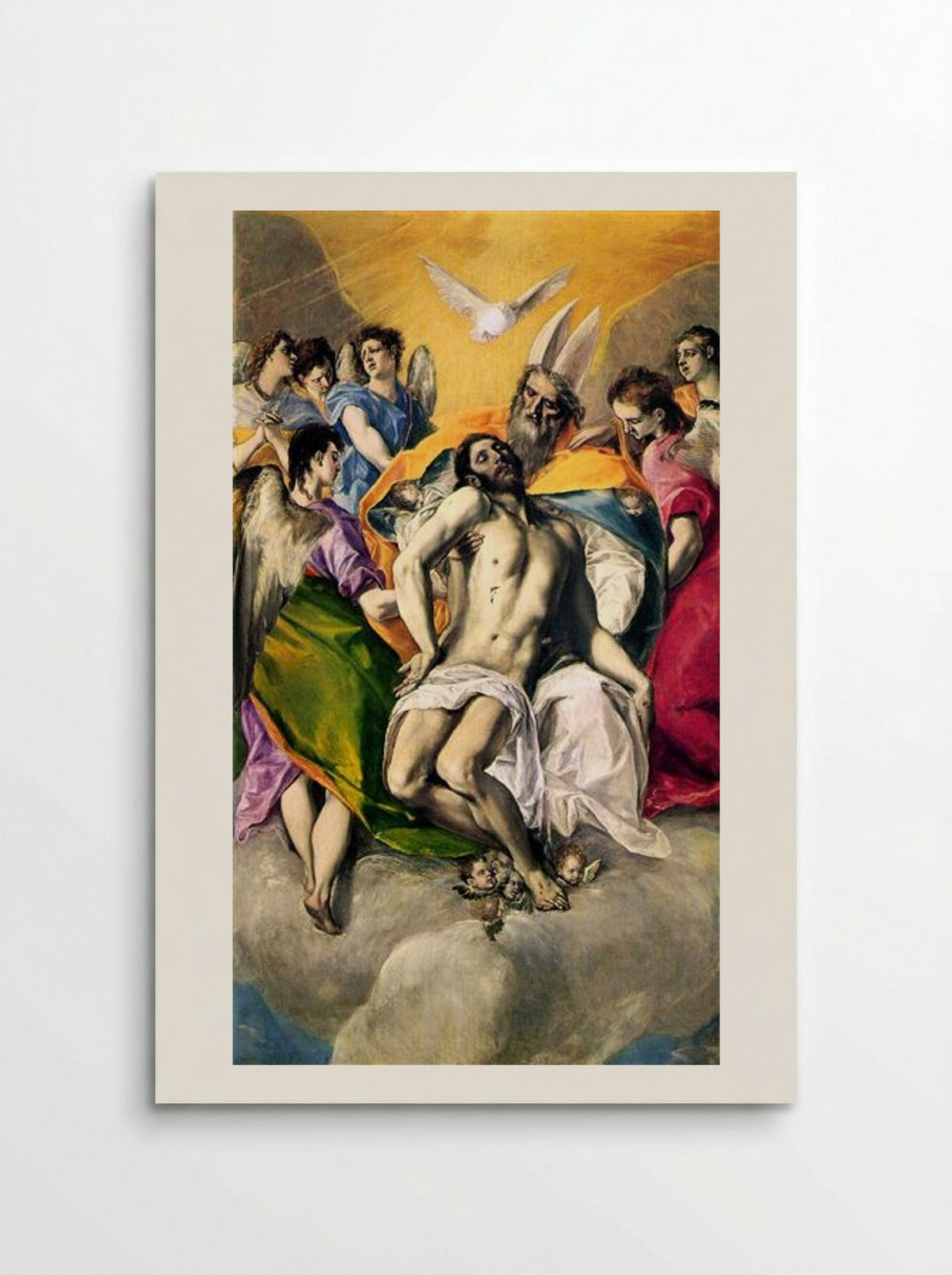 The Holy Trinity - El Greco - Poster